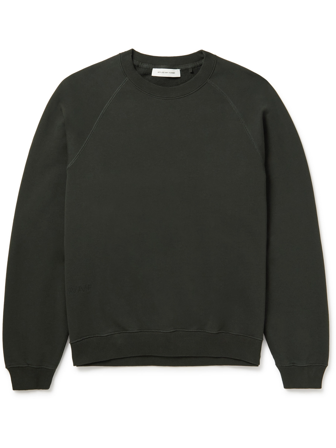 Applied Art Forms Nm1-5 Cotton-jersey Sweatshirt In Gray