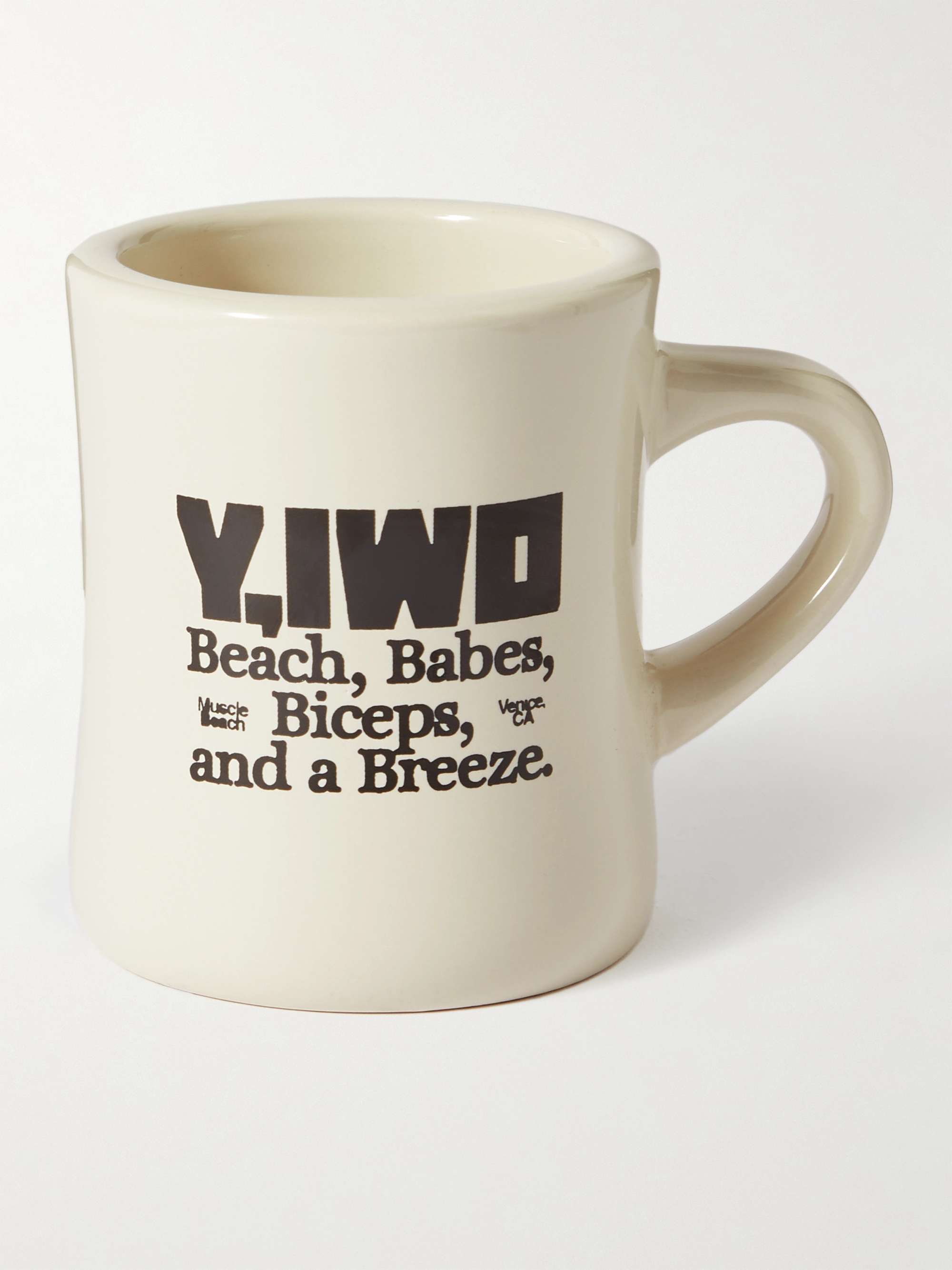 White Beach Logo-Print Ceramic Mug | Y,IWO | MR PORTER