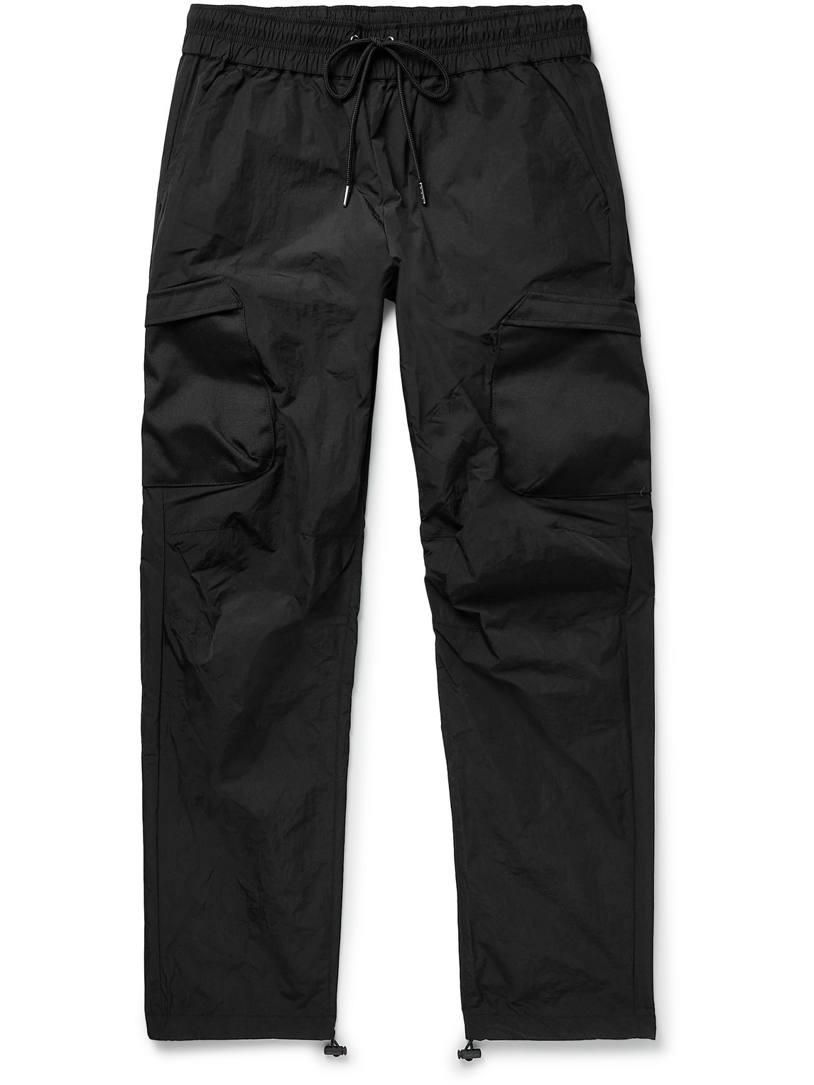 John Elliott Himalayan Straight-Leg Canvas-Panelled Nylon Cargo Trousers
