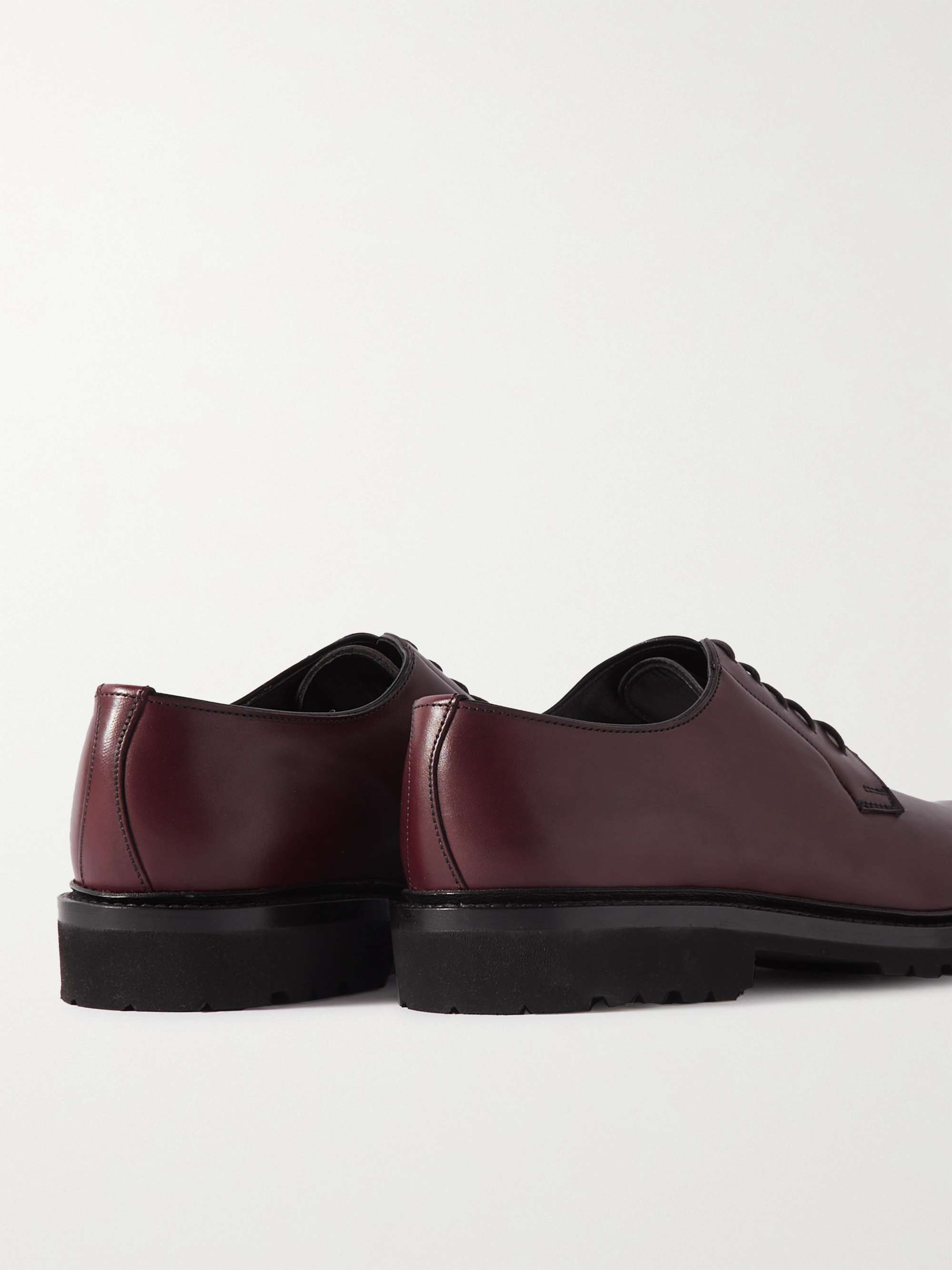 GEORGE CLEVERLEY Archie Leather Derby Shoes