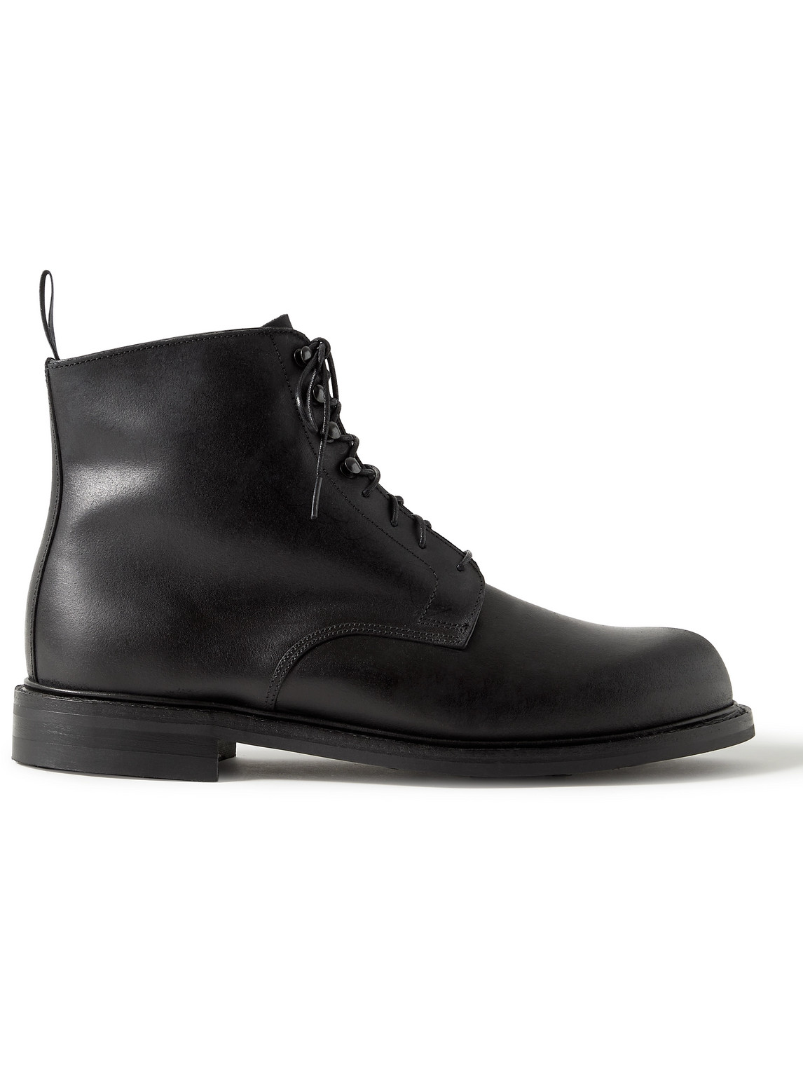 George Cleverley Taron 2 Leather Boots In Black