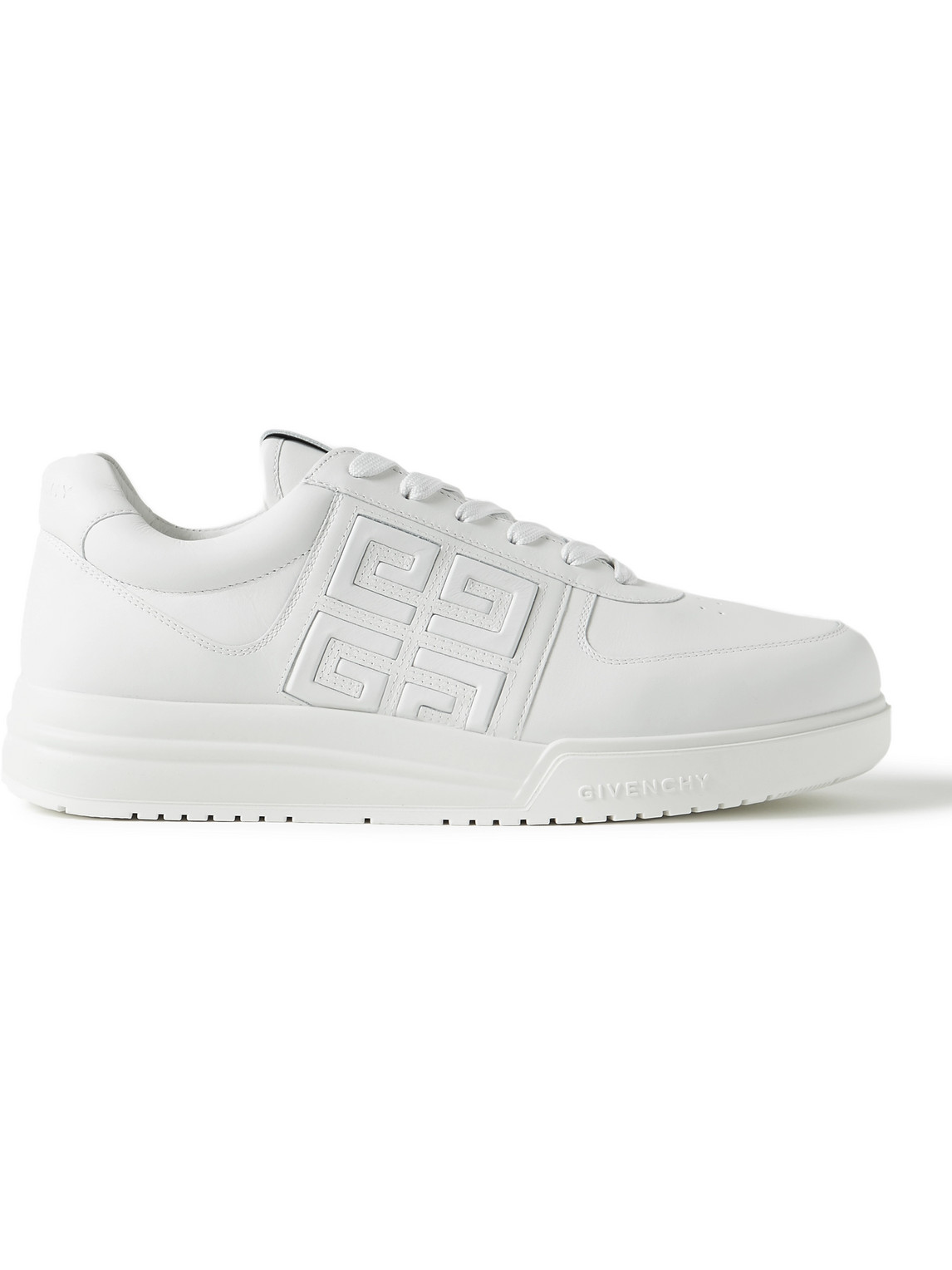 Givenchy G4 Logo-Embossed Leather Sneakers