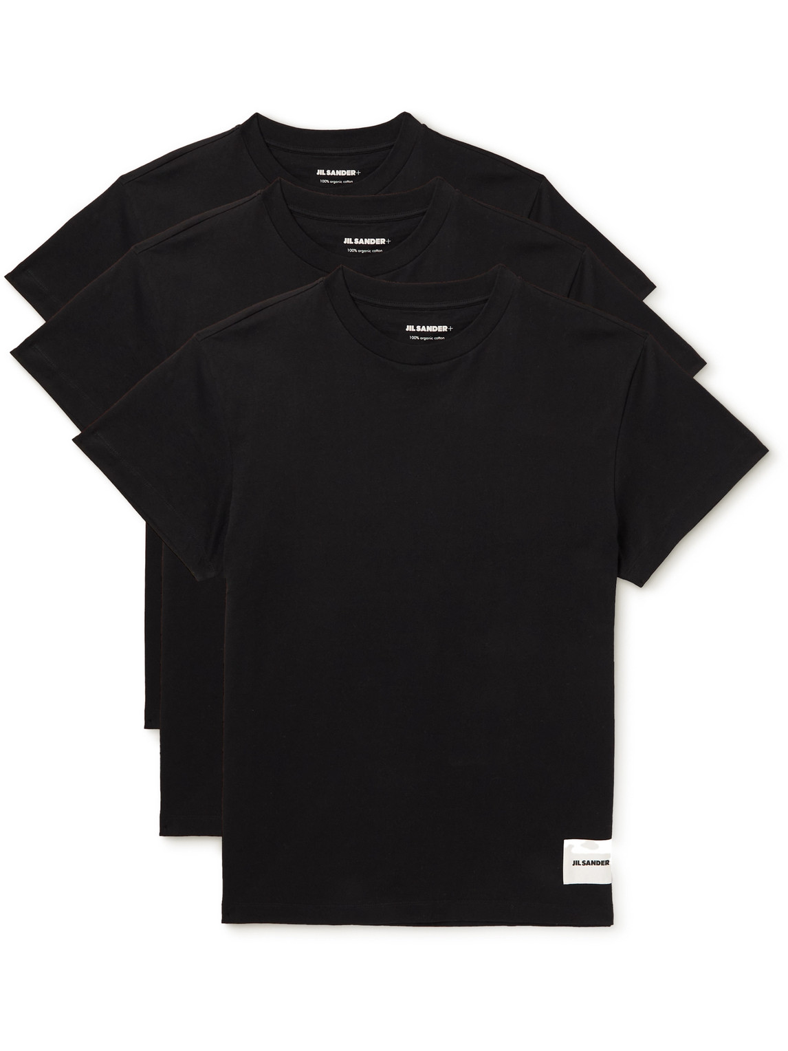 Jil Sander Set of Three Organic Cotton-Jersey T-Shirts