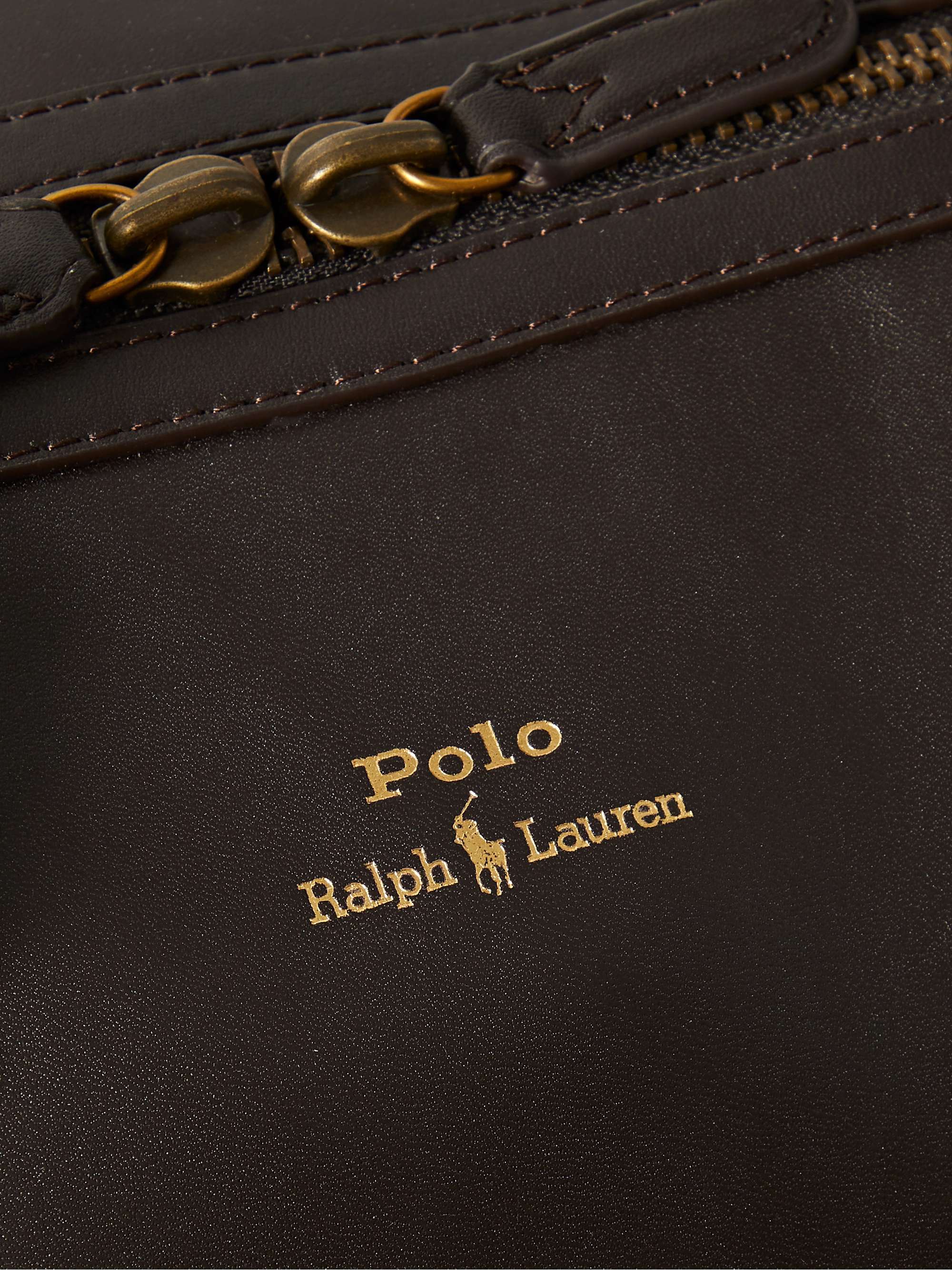 POLO RALPH LAUREN Leather Weekend Bag
