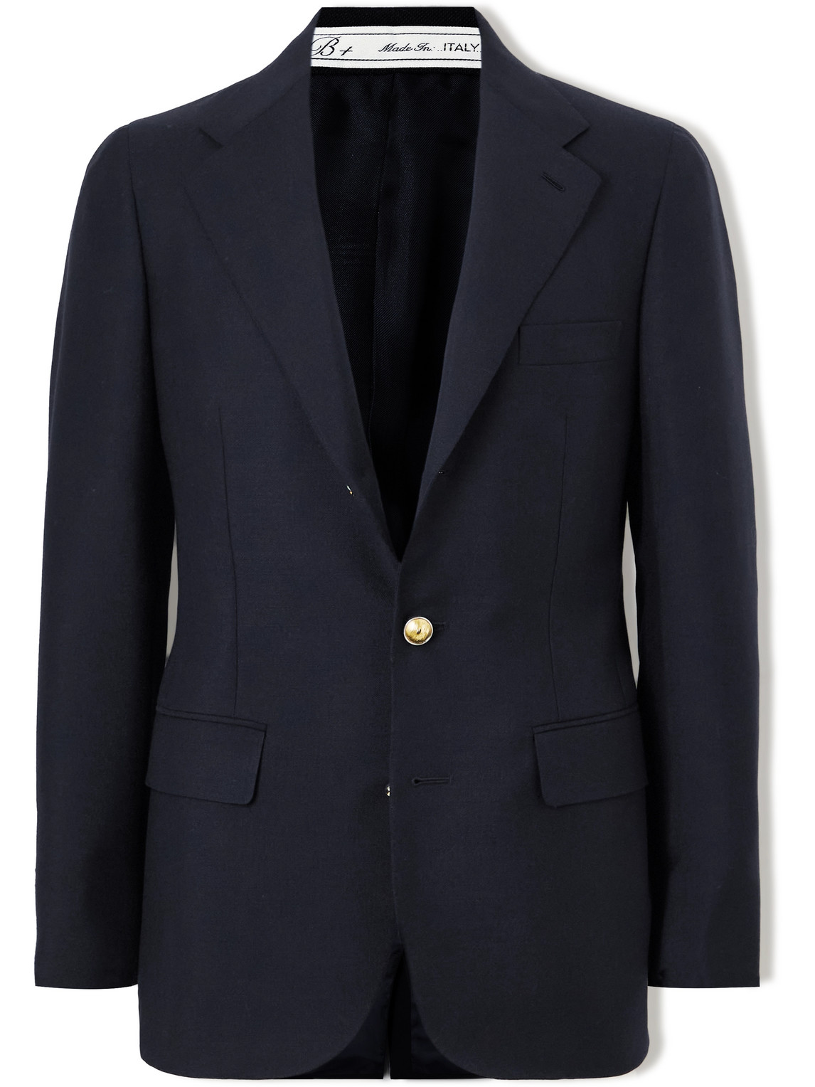Umit Benan B+ Jacques Marie Mage Wool And Mohair-blend Blazer In Blue