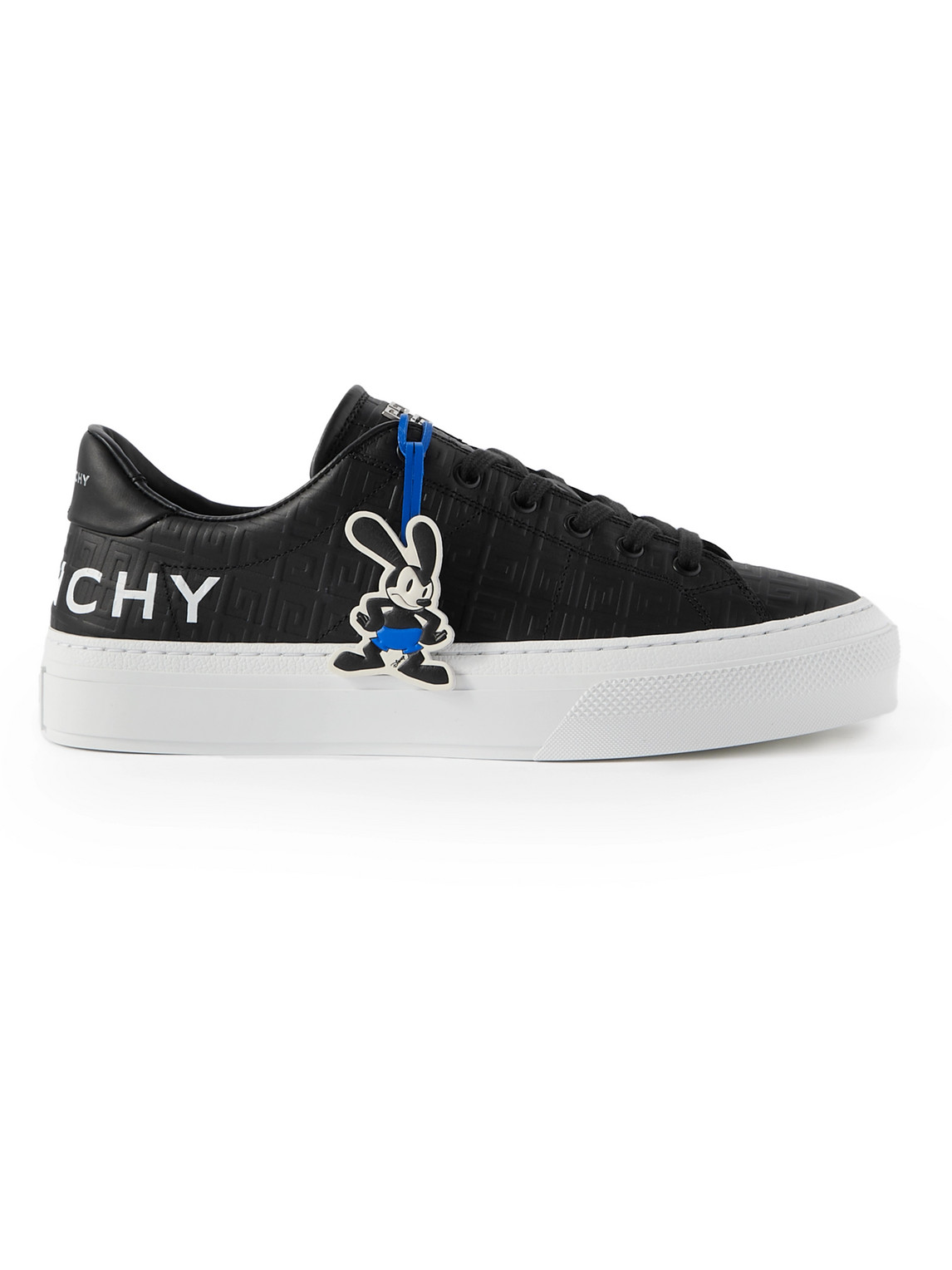 Givenchy Disney Oswald City Sport Debossed Leather Sneakers