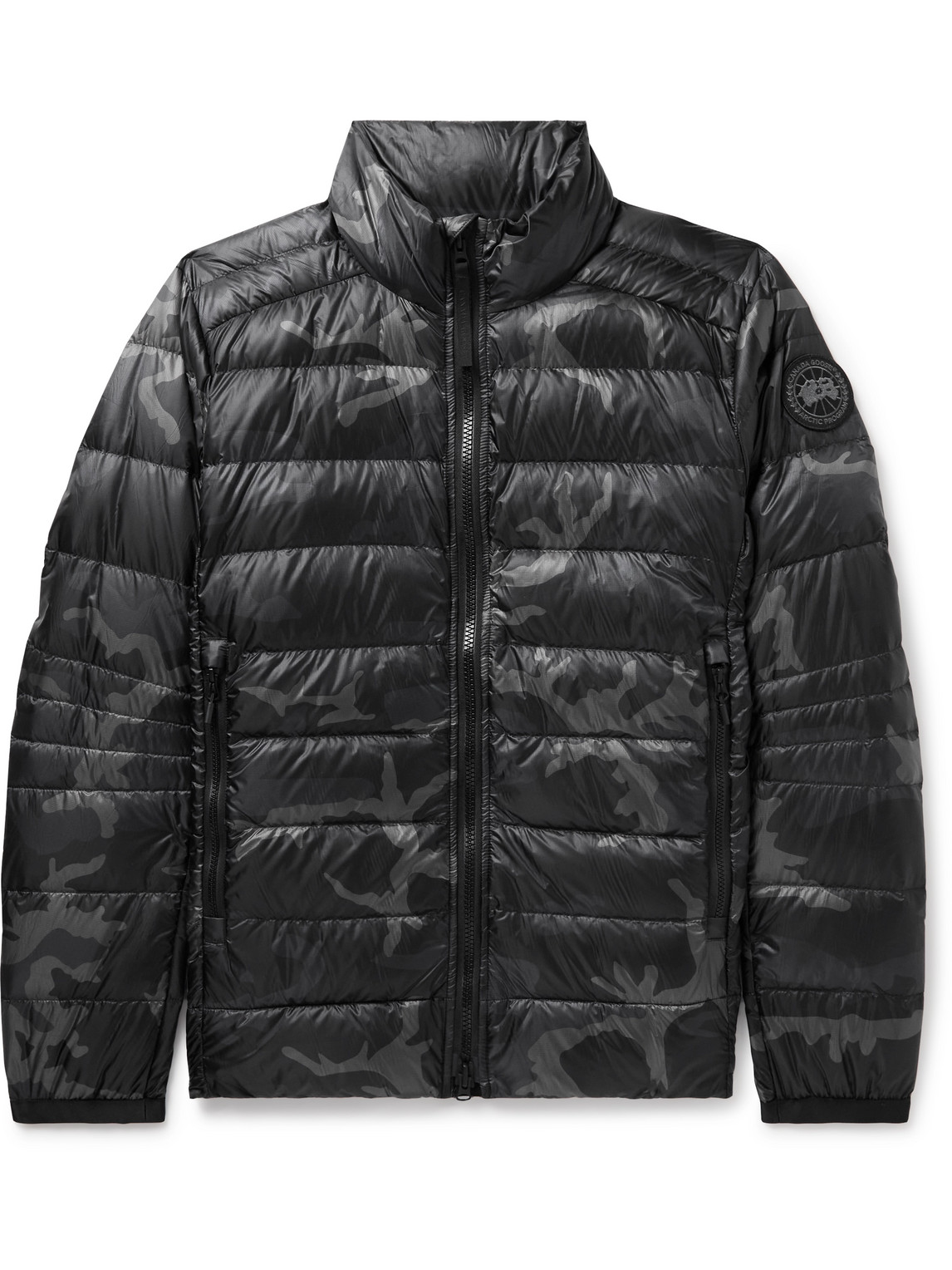 Canada Goose Crofton Slim-Fit Quilted Camouflage-Print Ripstop Down Jacket