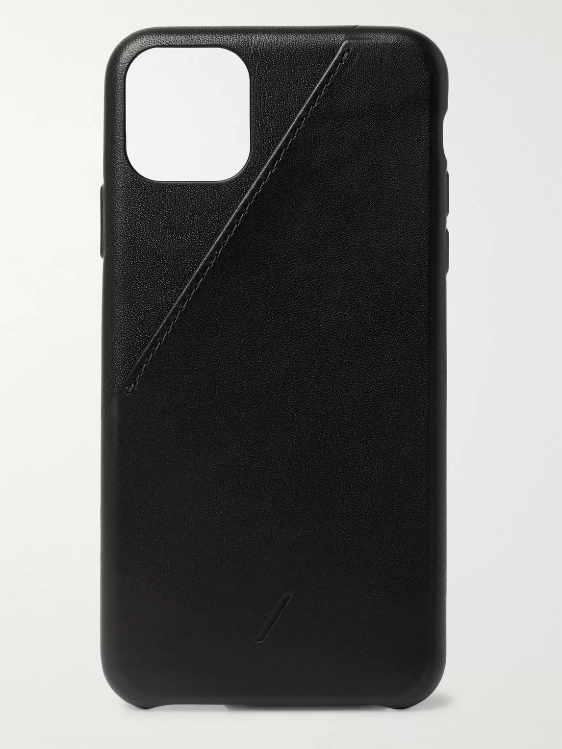 Native Union Clic Leather Iphone 11 Pro Max Case In Black