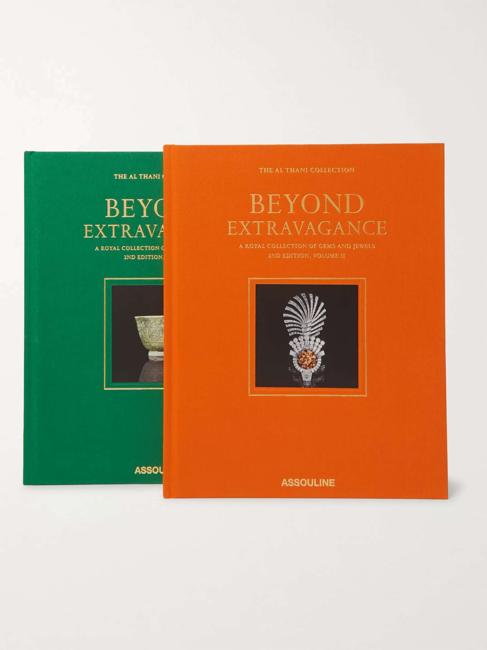 ASSOULINE Beyond Extravagance - 2nd Edition Set of Two Hardcover Books