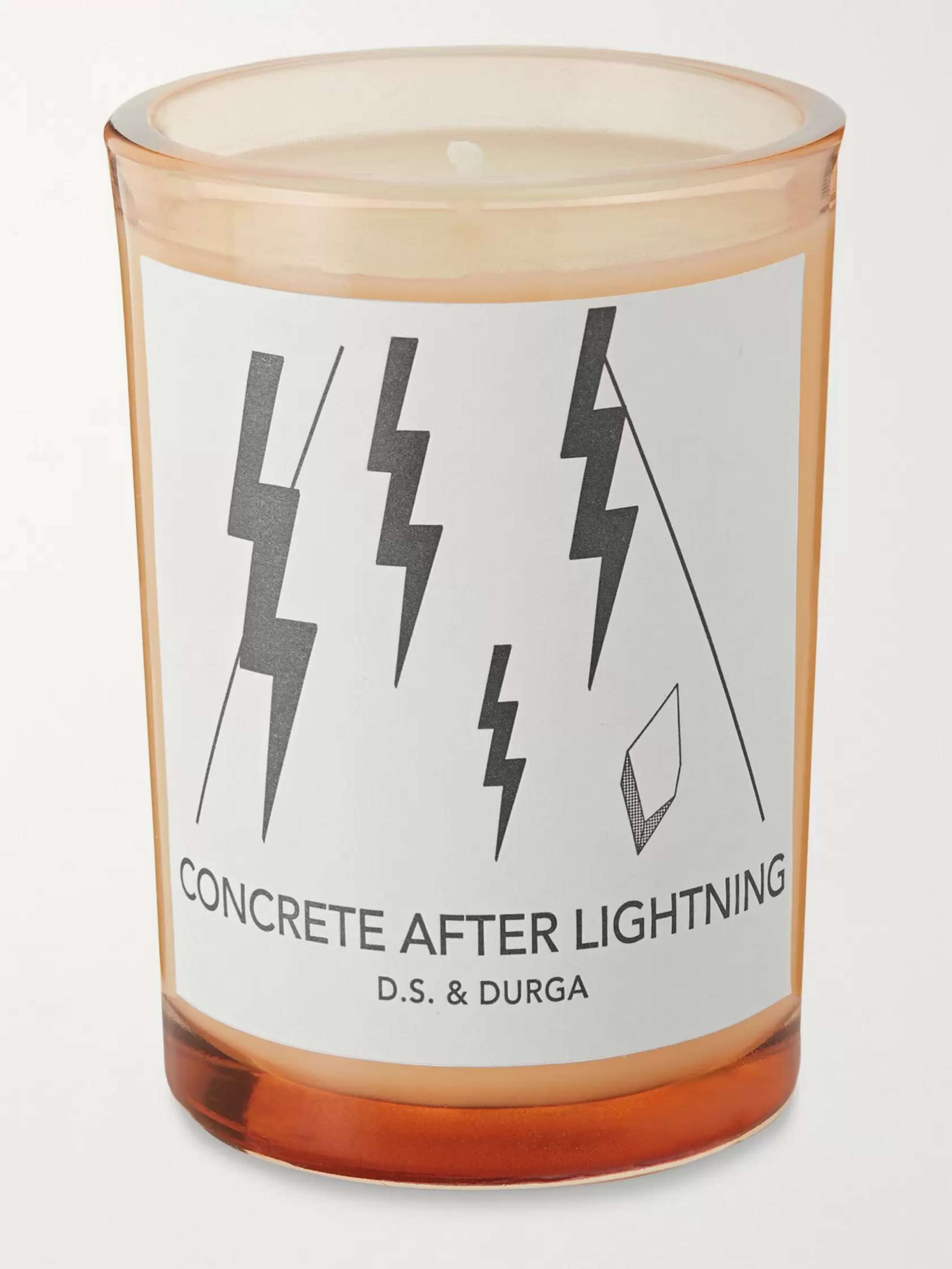 D.S. & DURGA Concrete After Lightning Scented Candle, 200g