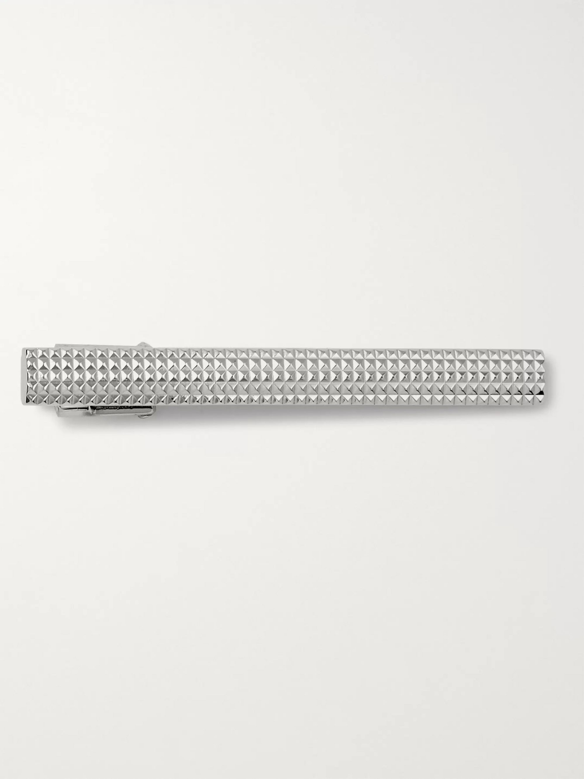Silver Rhodium-Plated Tie Bar | Lanvin | MR PORTER