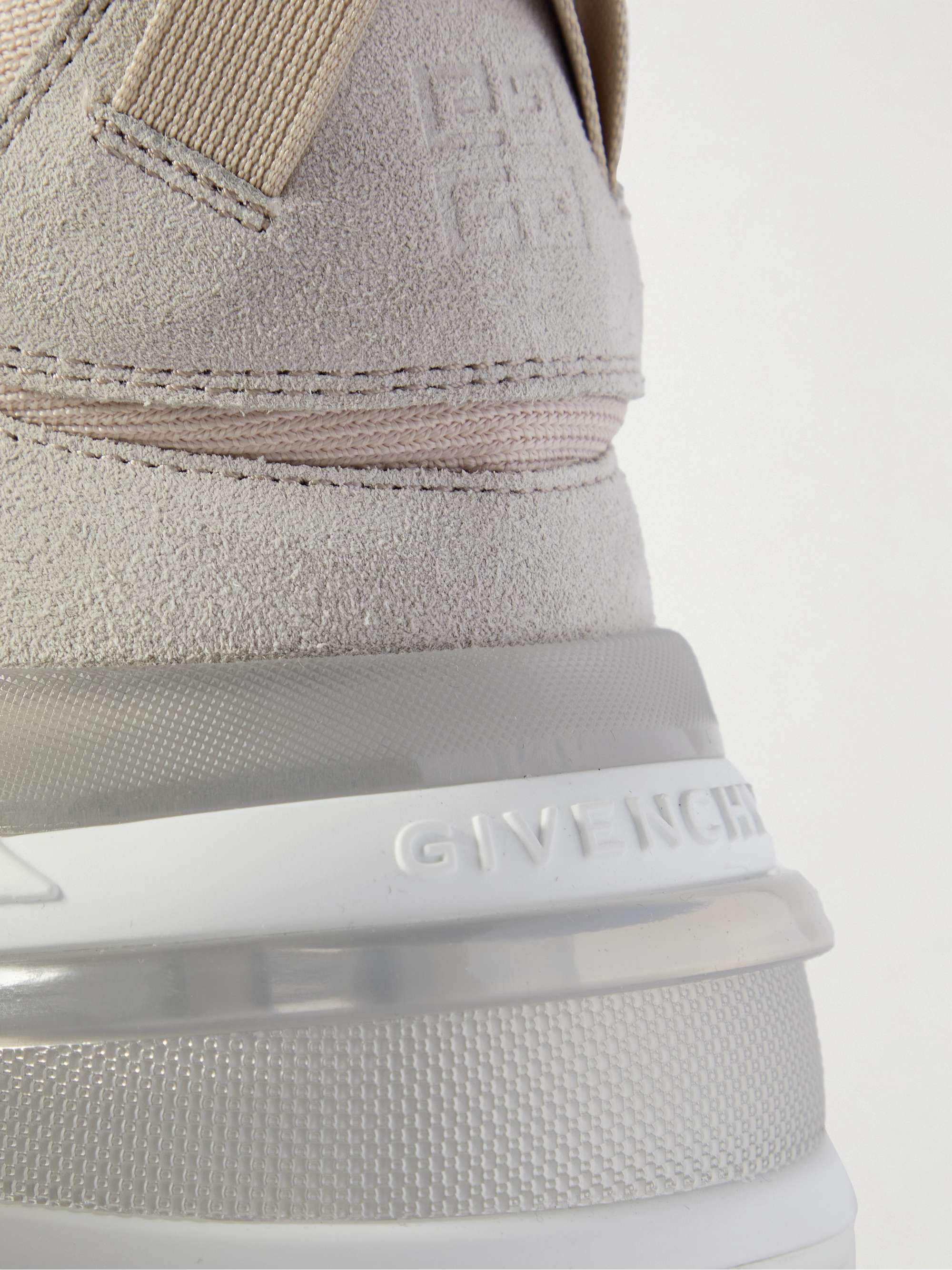 GIVENCHY Giv 1 Lite Mesh and Suede Sneakers