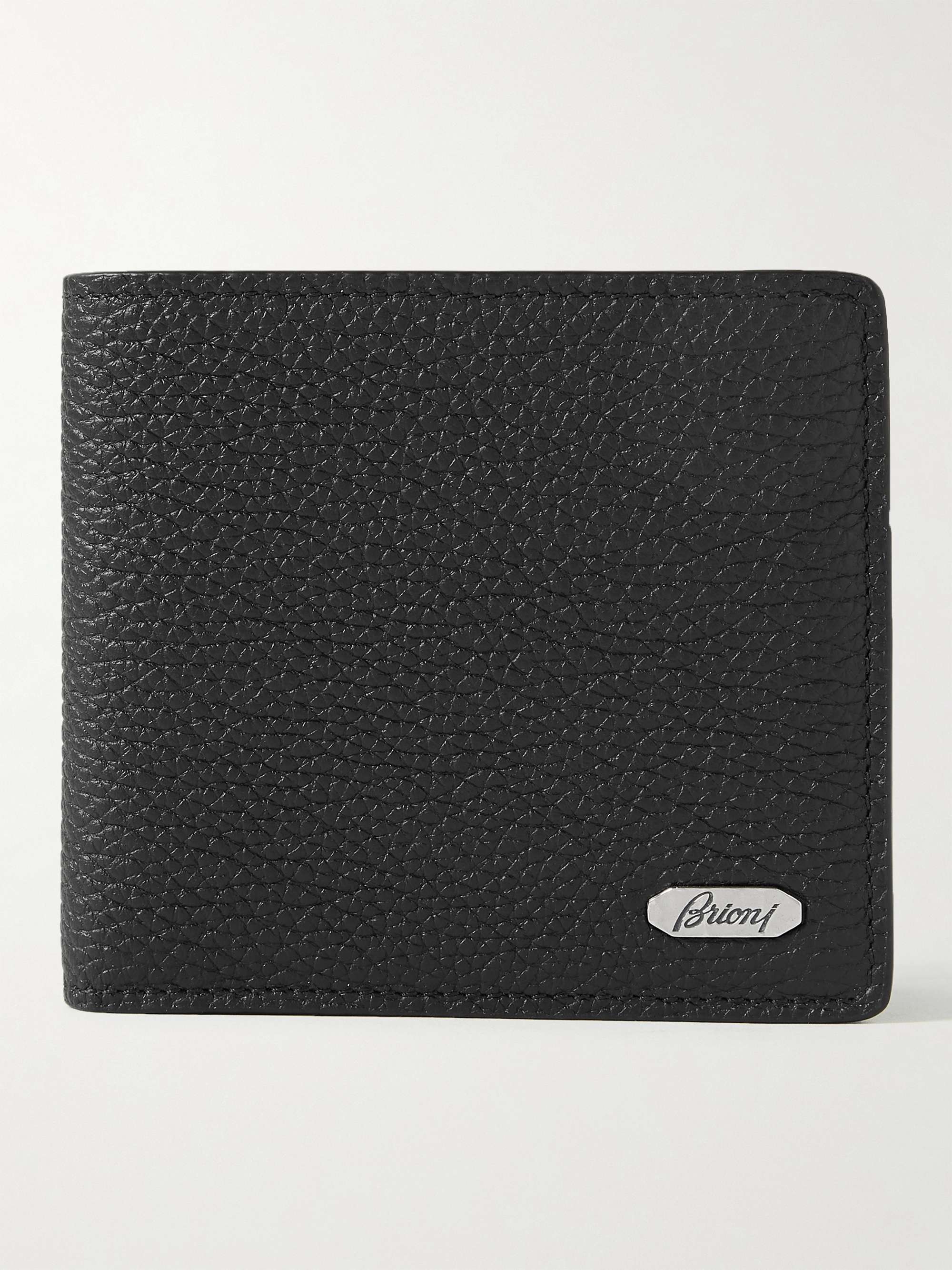 BRIONI Full-Grain Leather Billfold Wallet