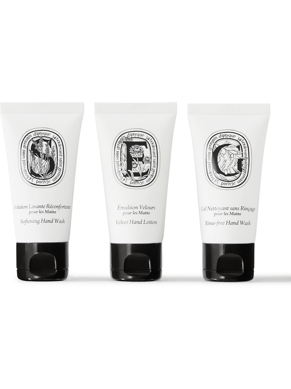 Diptyque The Art Of Hand Care Travel Set In Colourless