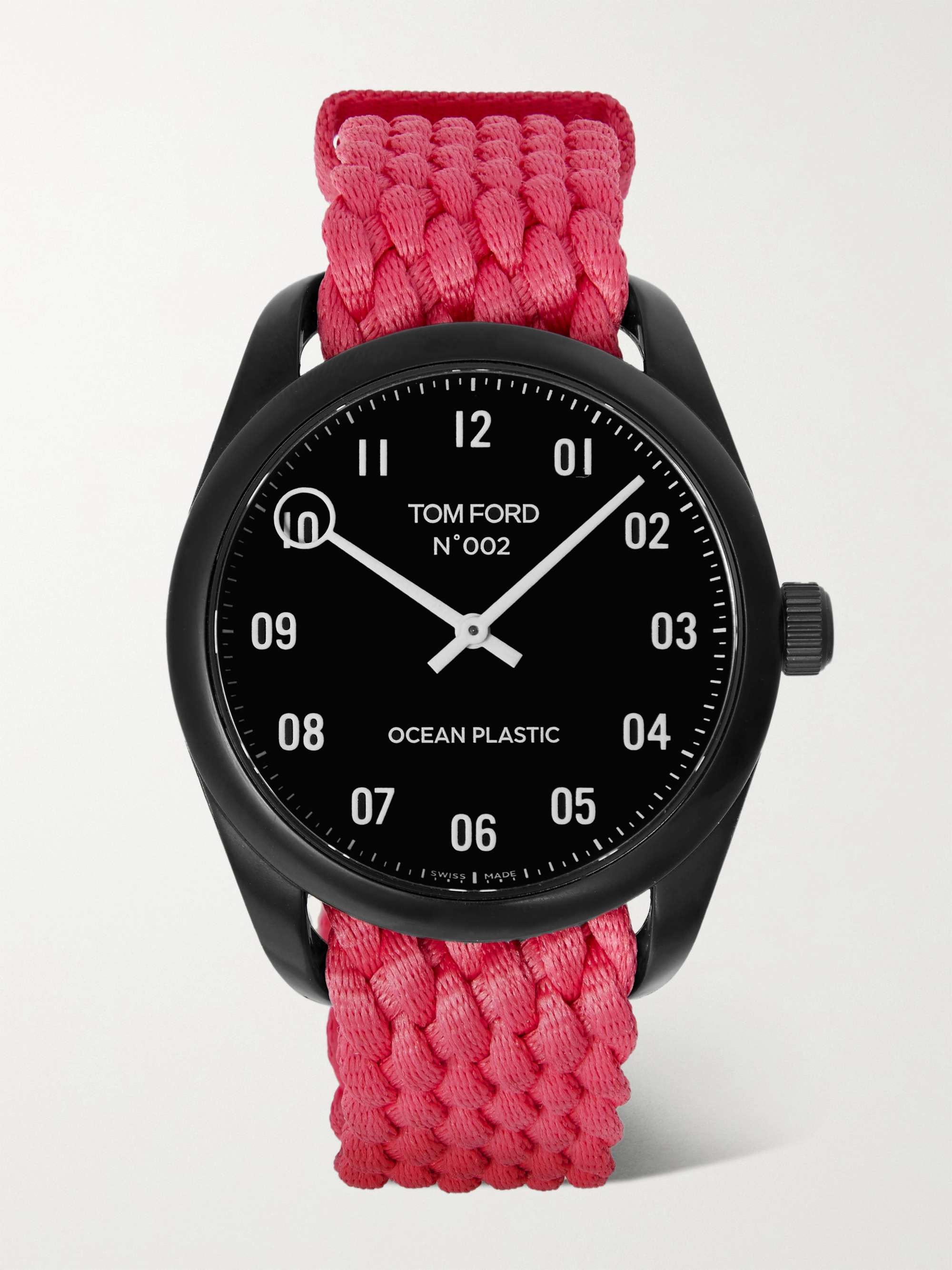 TOM FORD TIMEPIECES 002 40mm Ocean Plastic Watch