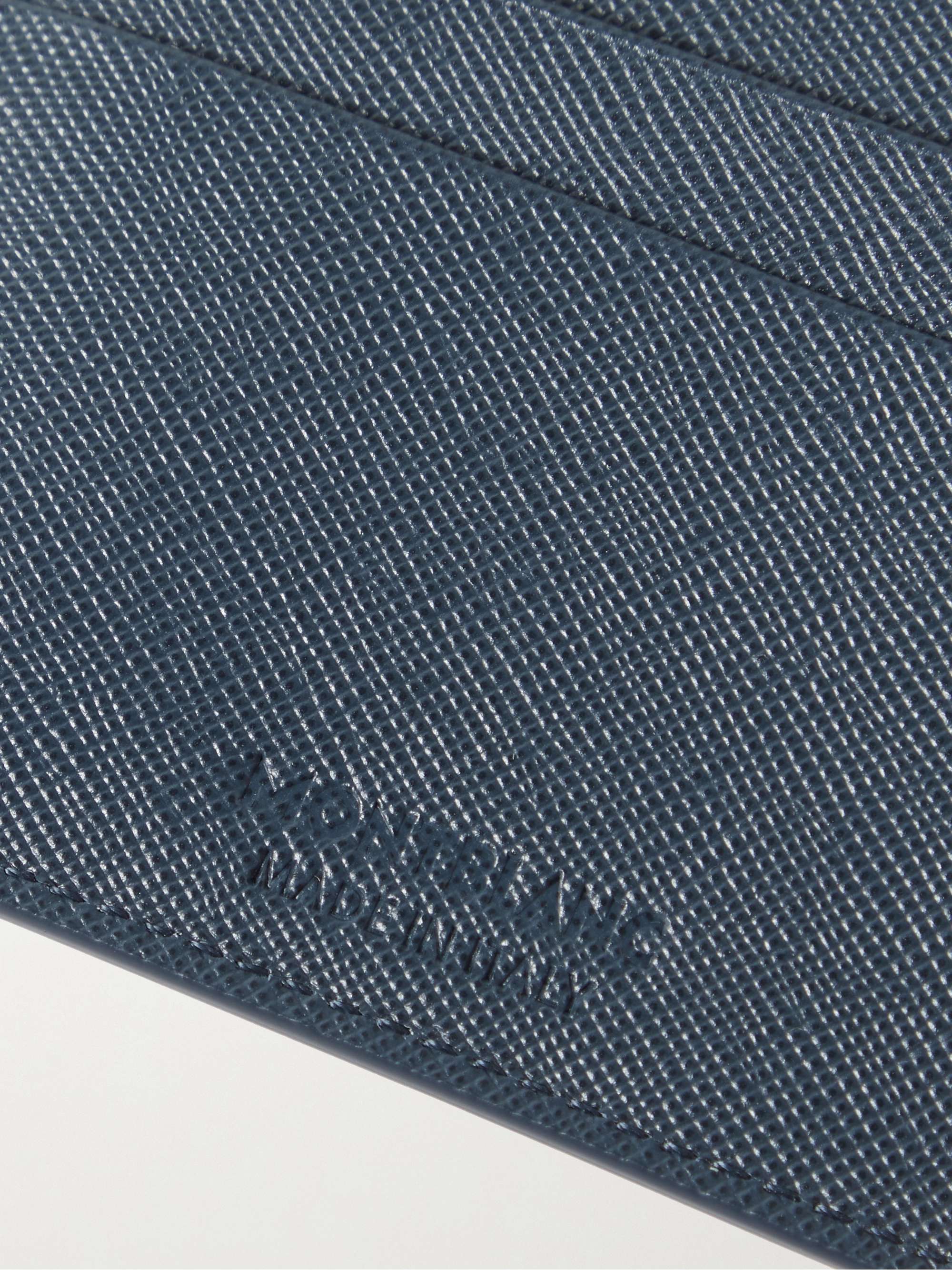 Sartorial Cross-Grain Leather Billfold Wallet