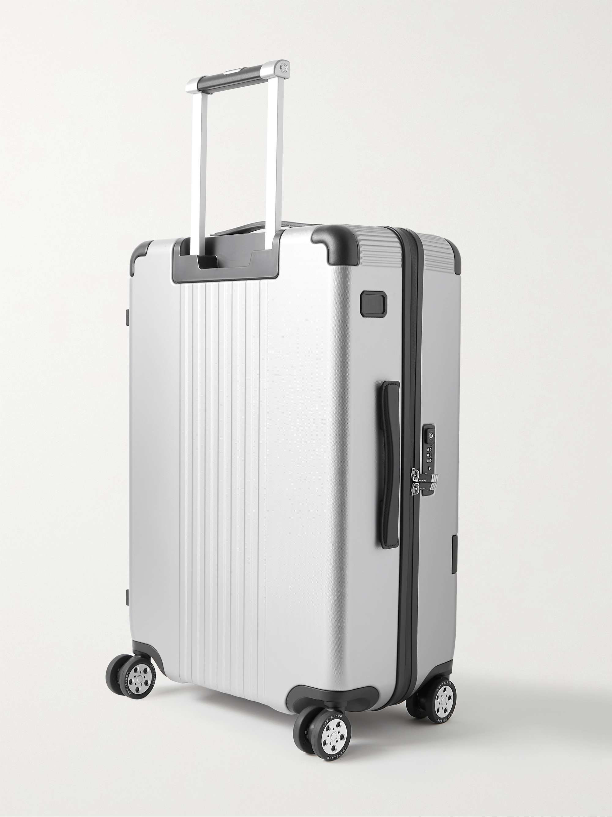 MONTBLANC #MY4810 Medium 61cm Leather-Trimmed Polycarbonate Suitcase