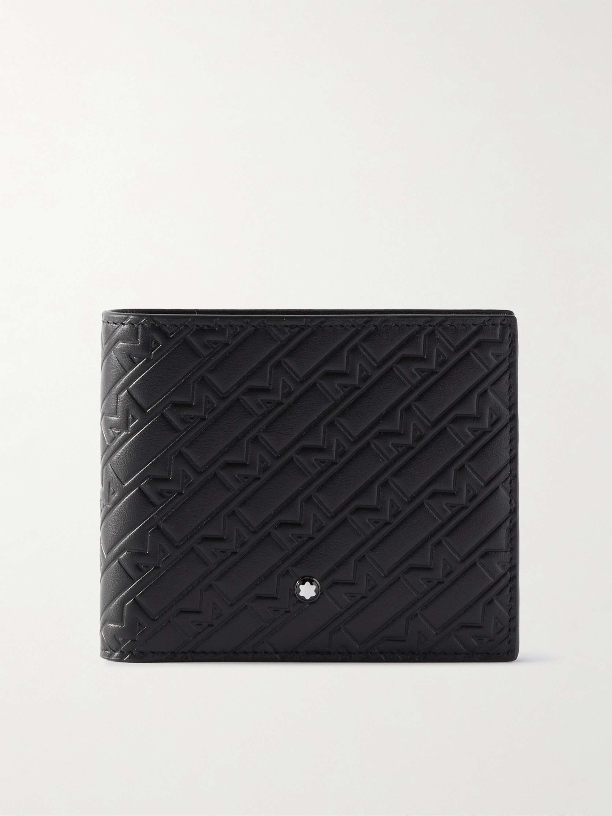 MONTBLANC Logo-Embossed Leather Billfold Wallet
