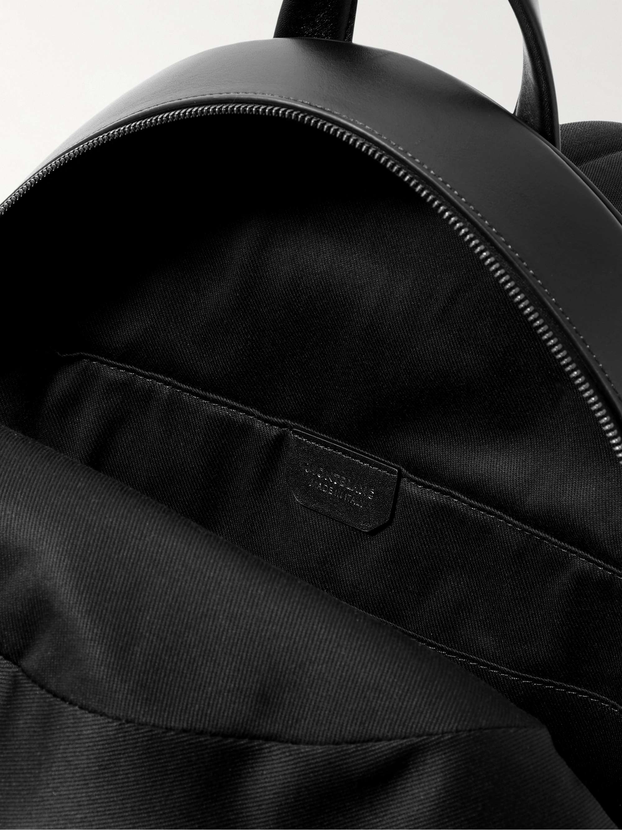 MONTBLANC M_Gram 4810 Logo-Embossed Leather Backpack