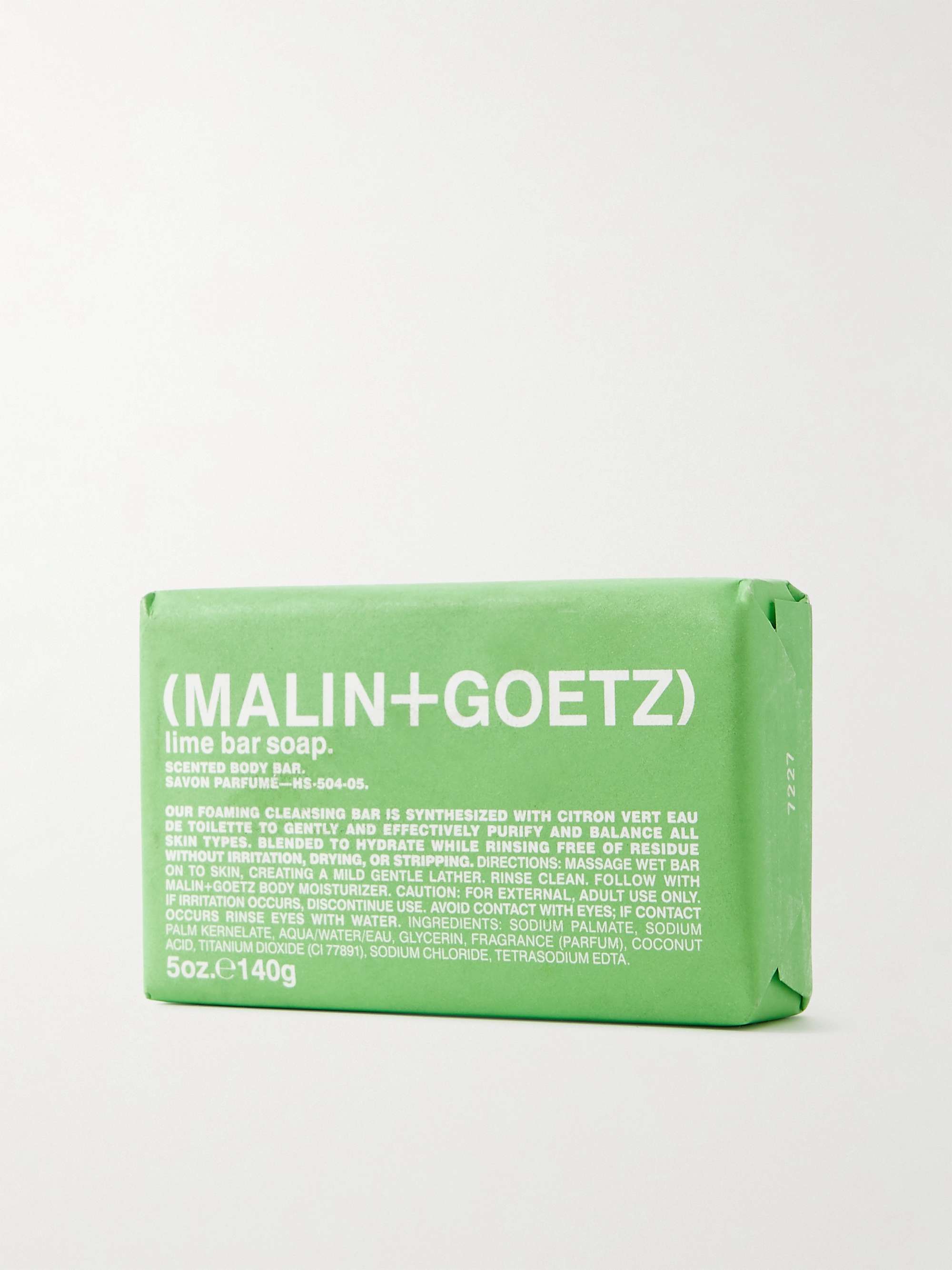 MALIN + GOETZ Lime Bar Soap, 140g