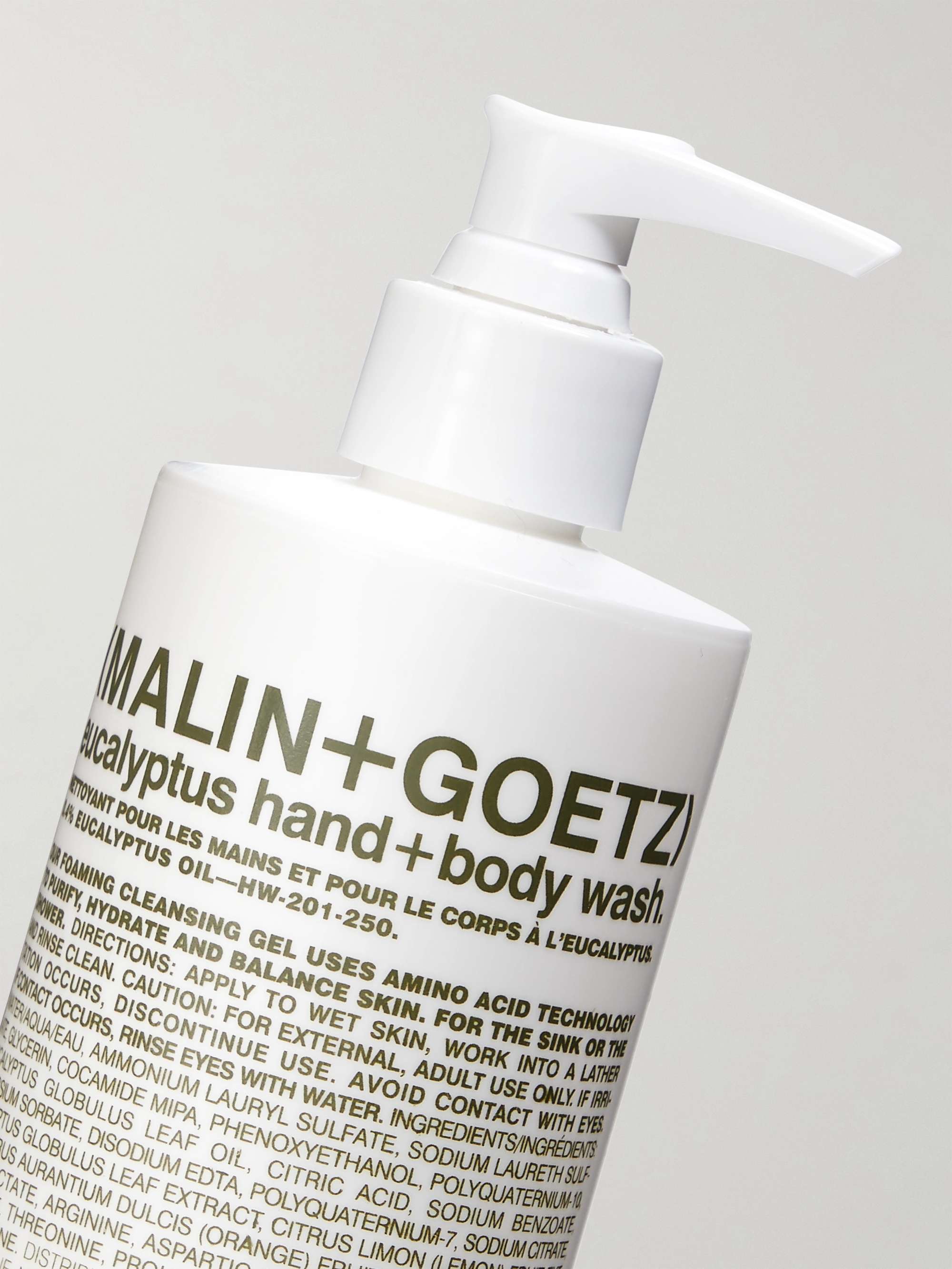 MALIN + GOETZ Eucalyptus Hand + Body Wash, 250ml