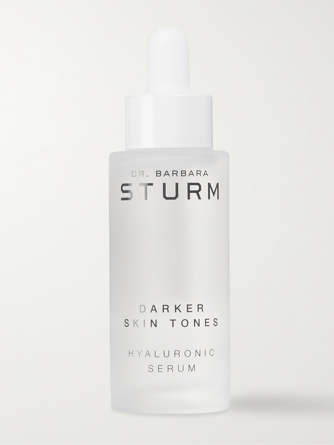 Shop Dr. Barbara Sturm Darker Skin Tones Hyaluronic Serum, 30ml In Colorless
