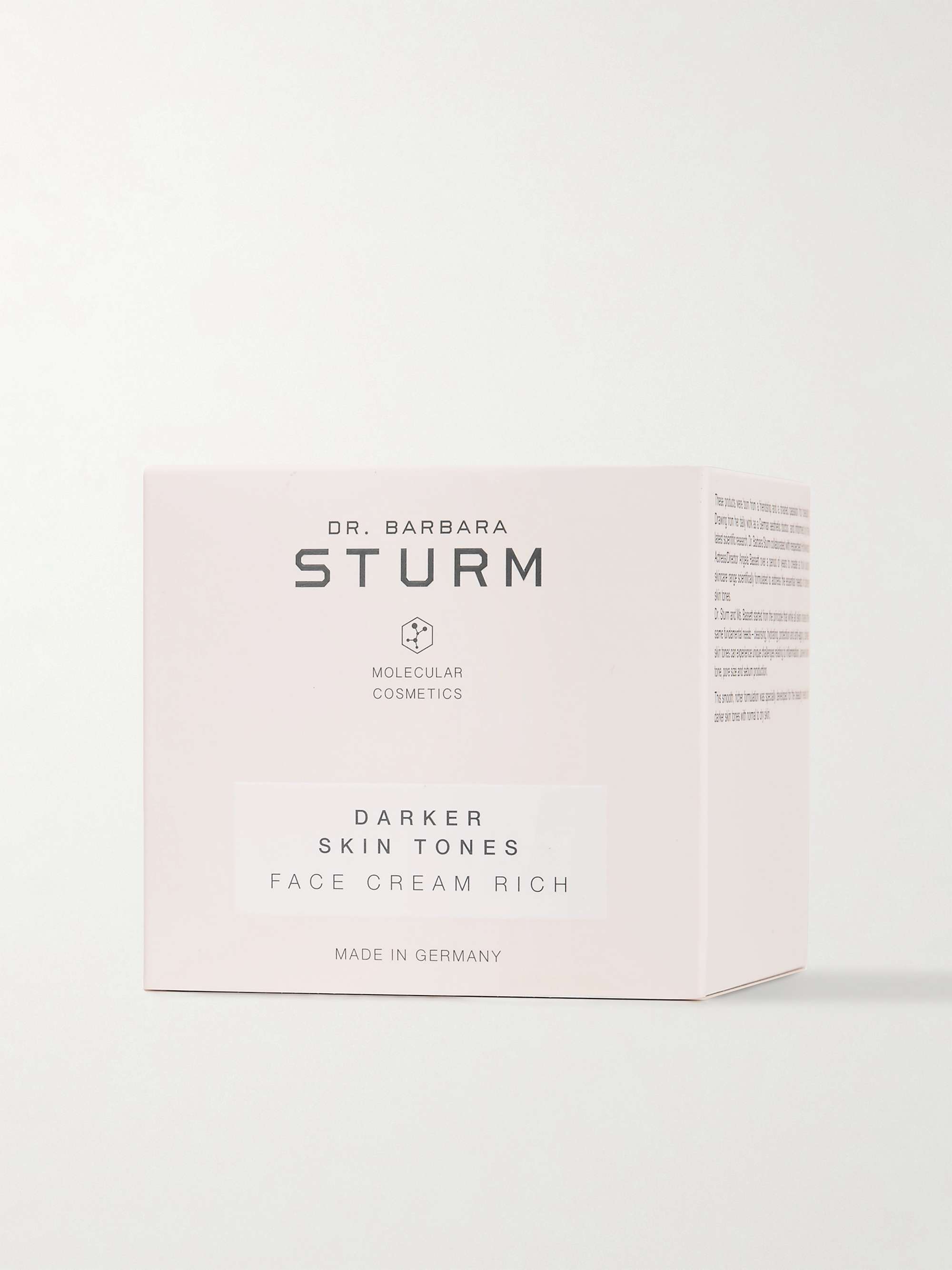 DR. BARBARA STURM Darker Skin Tones Face Cream Rich, 50ml
