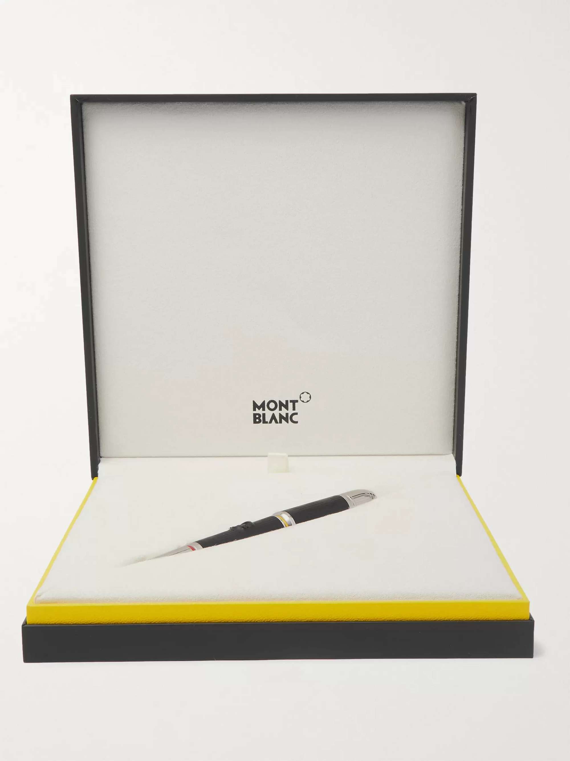 MONTBLANC + Walt Disney Great Characters Resin and Platinum-Plated Fountain Pen