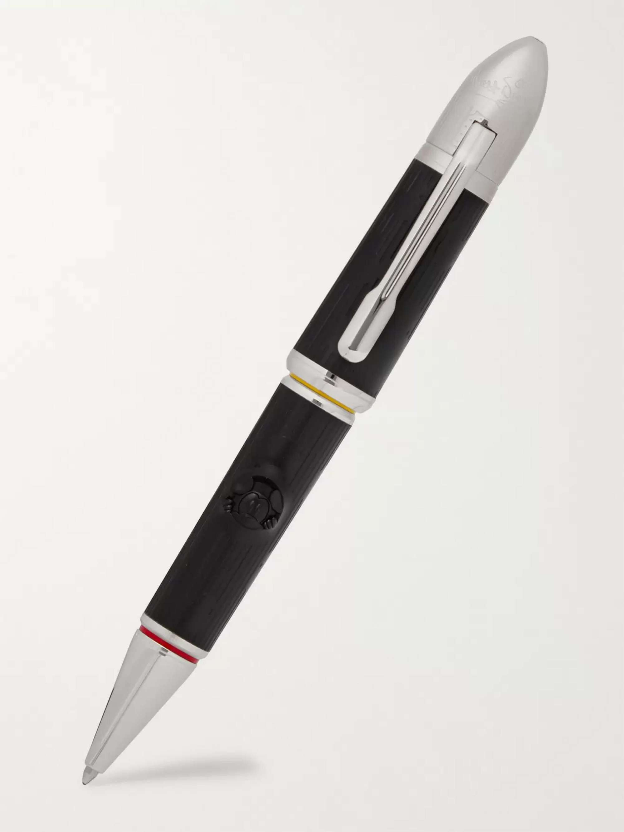 MONTBLANC + Walt Disney Great Characters Resin and Platinum-Plated Ballpoint Pen