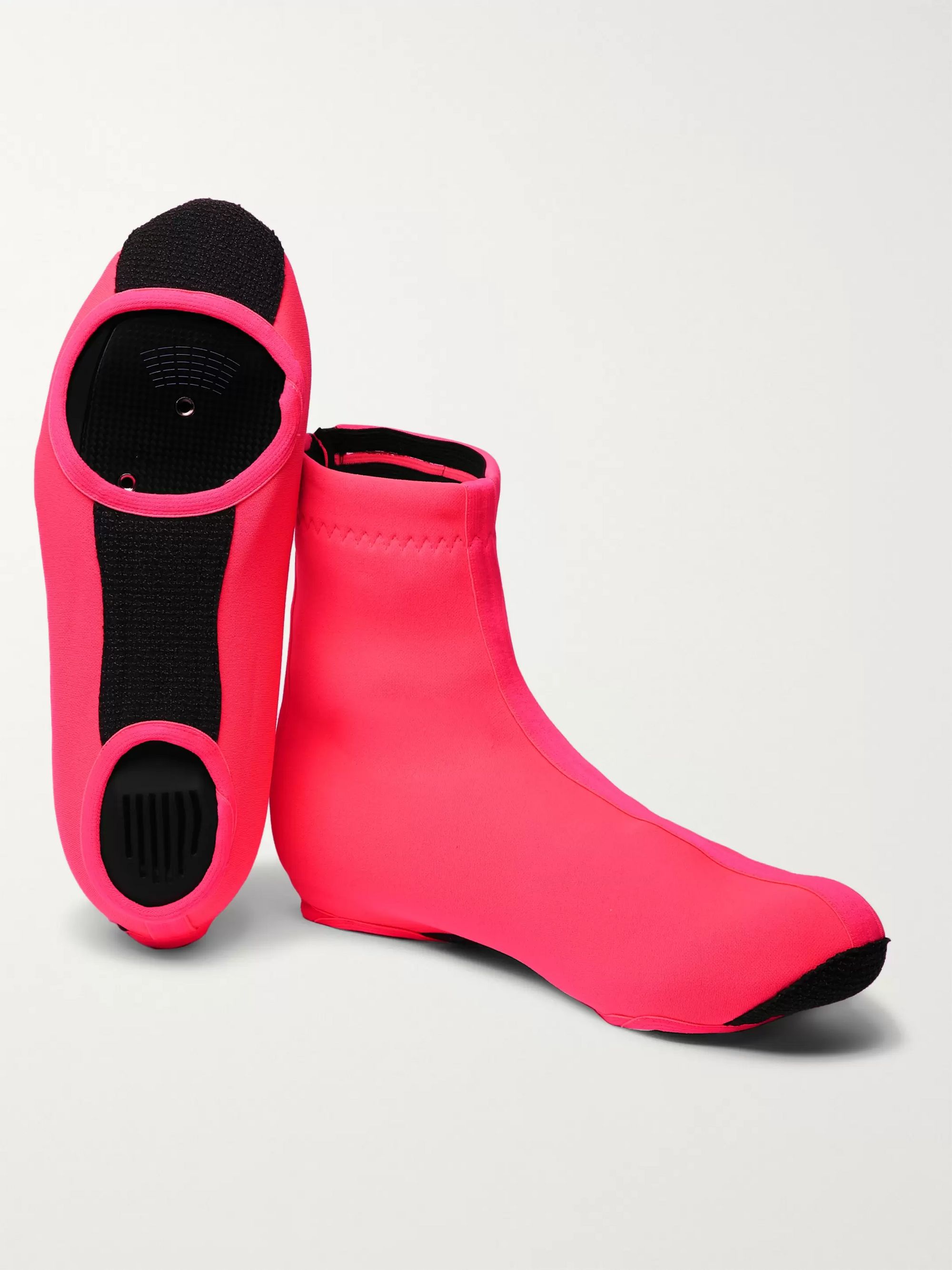 Pink Neoprene Cycling Overshoes | Rapha 