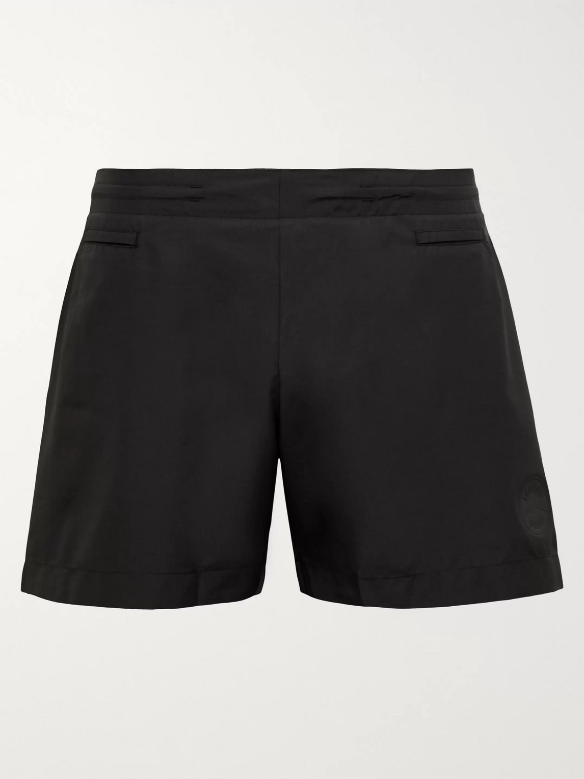 Iffley Road Pembroke Slim-fit Shell Running Shorts In Black