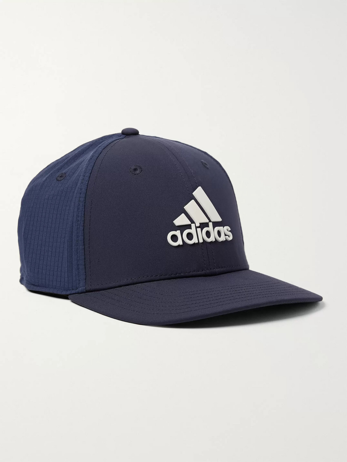 Adidas Golf Golf Tour Logo-appliquéd Shell And Mesh Baseball Cap In Blue
