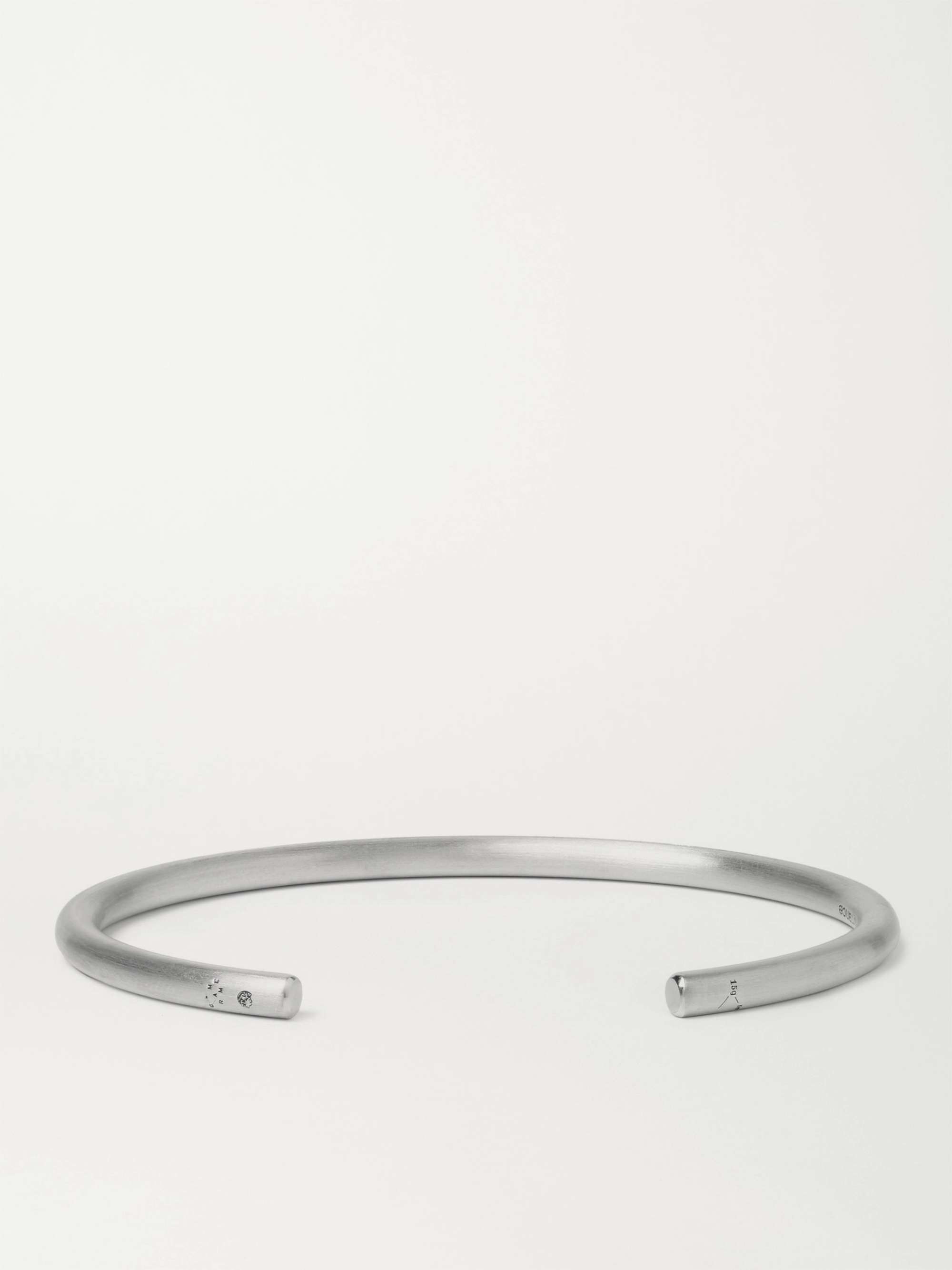 LE GRAMME Le 15 Brushed Sterling Silver Cuff