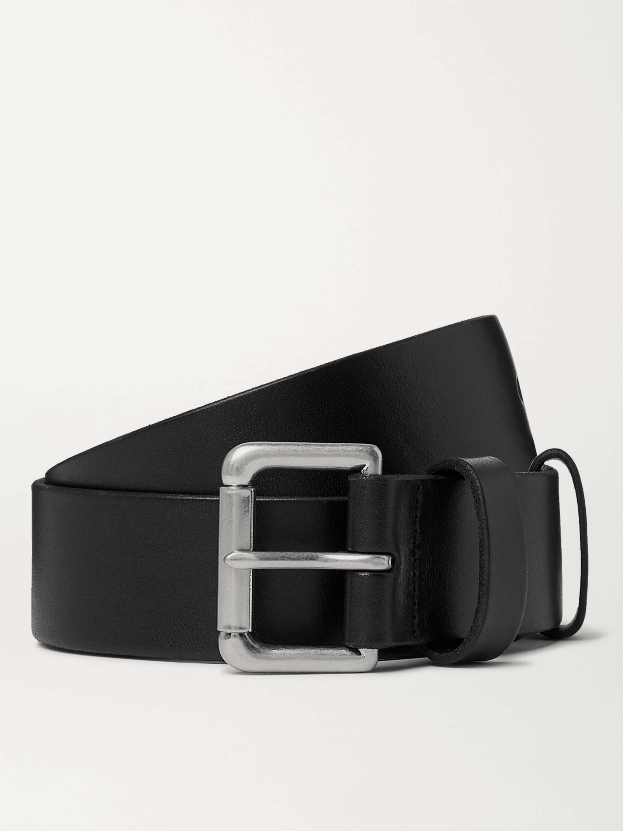 Hvor så Medicinsk Black 4cm Leather Belt | POLO RALPH LAUREN | MR PORTER