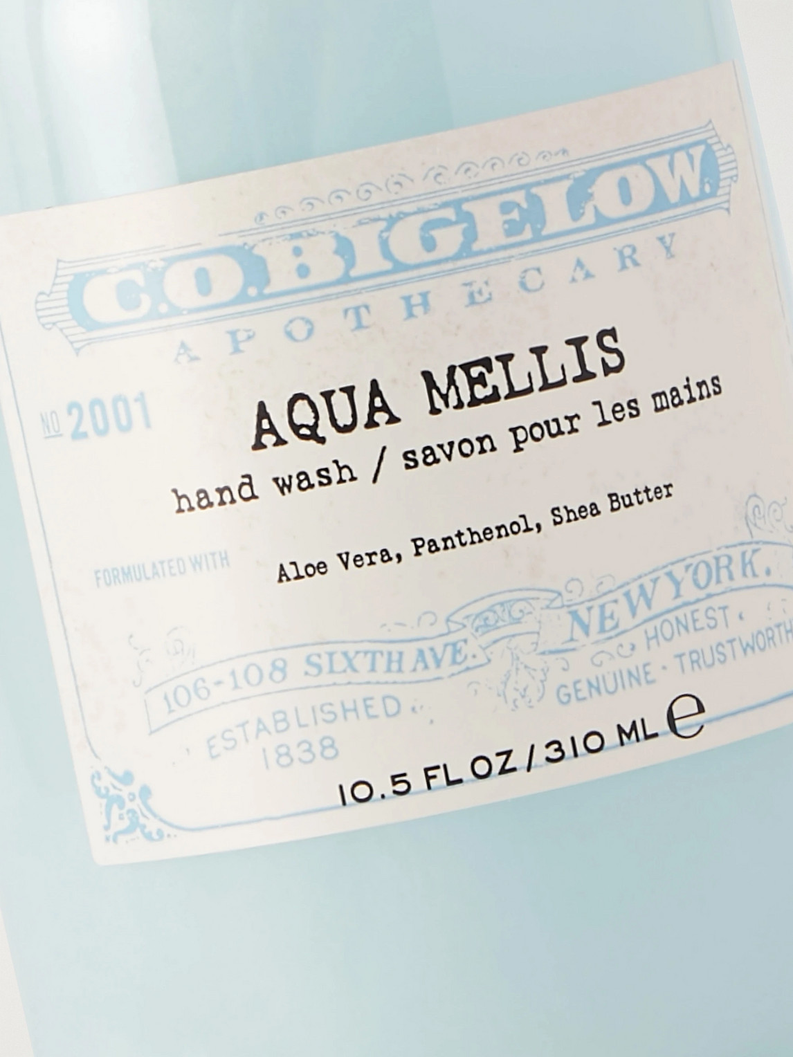 C.o. Bigelow Aqua Mellis Hand Wash, 310ml In Colorless