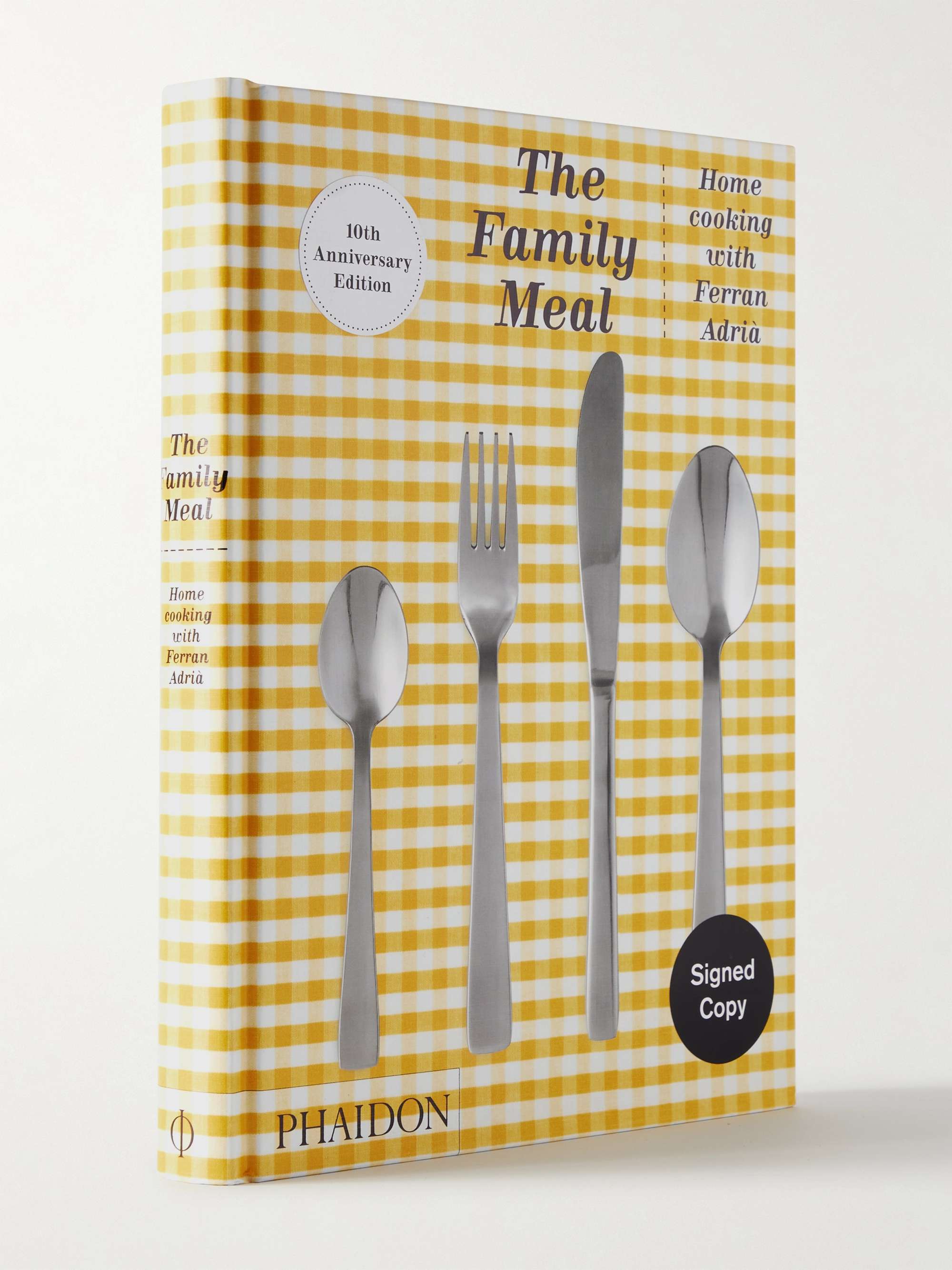 PHAIDON The Family Meal, Signed 10th Anniversary Edition Hardcover Cookbook