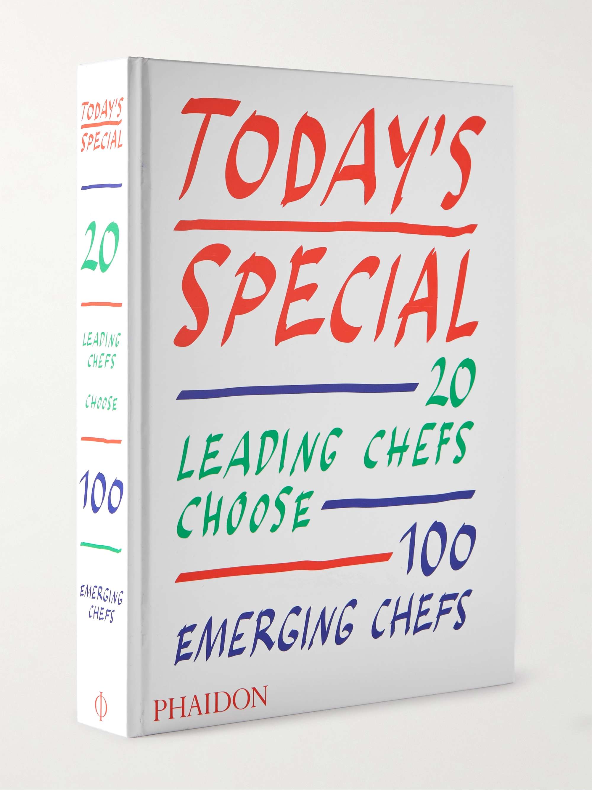 PHAIDON Today's Special: 20 Leading Chefs Choose 100 Emerging Chefs Hardcover Book