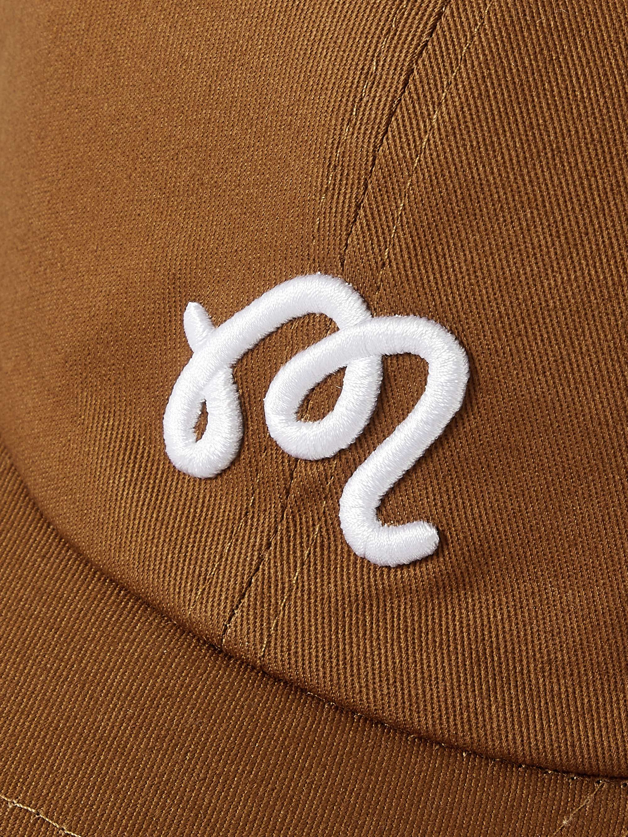 MALBON GOLF Logo-Embroidered Cotton-Twill Golf Cap