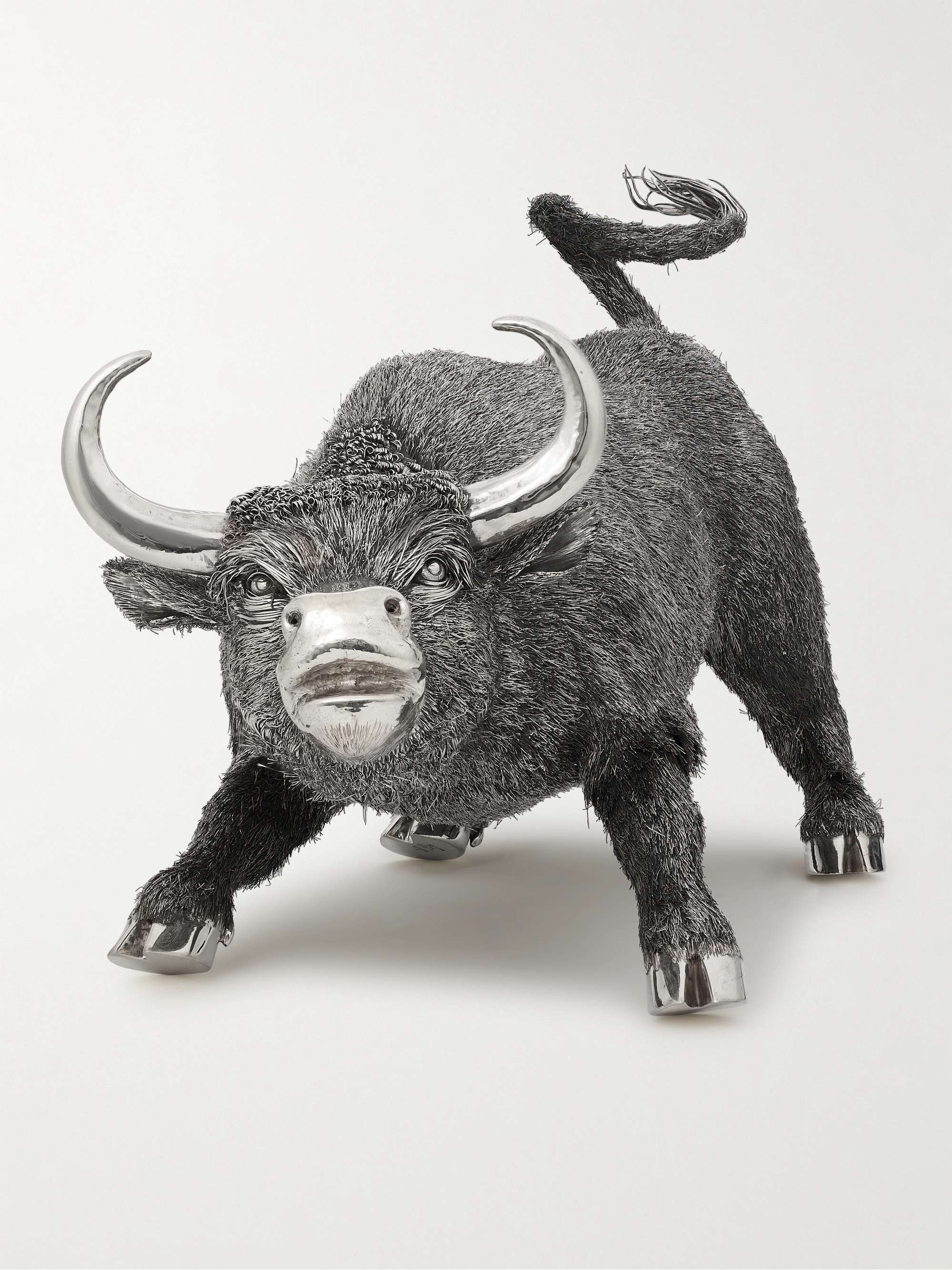 BUCCELLATI Bull Silver Ornament