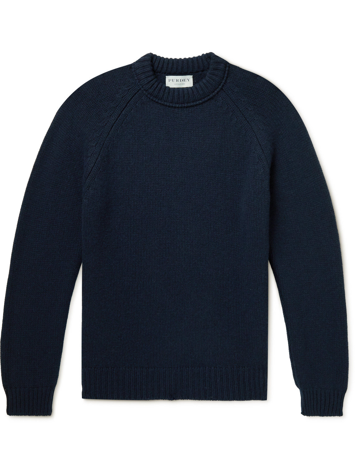 Purdey Cashmere Sweater In Blue | ModeSens