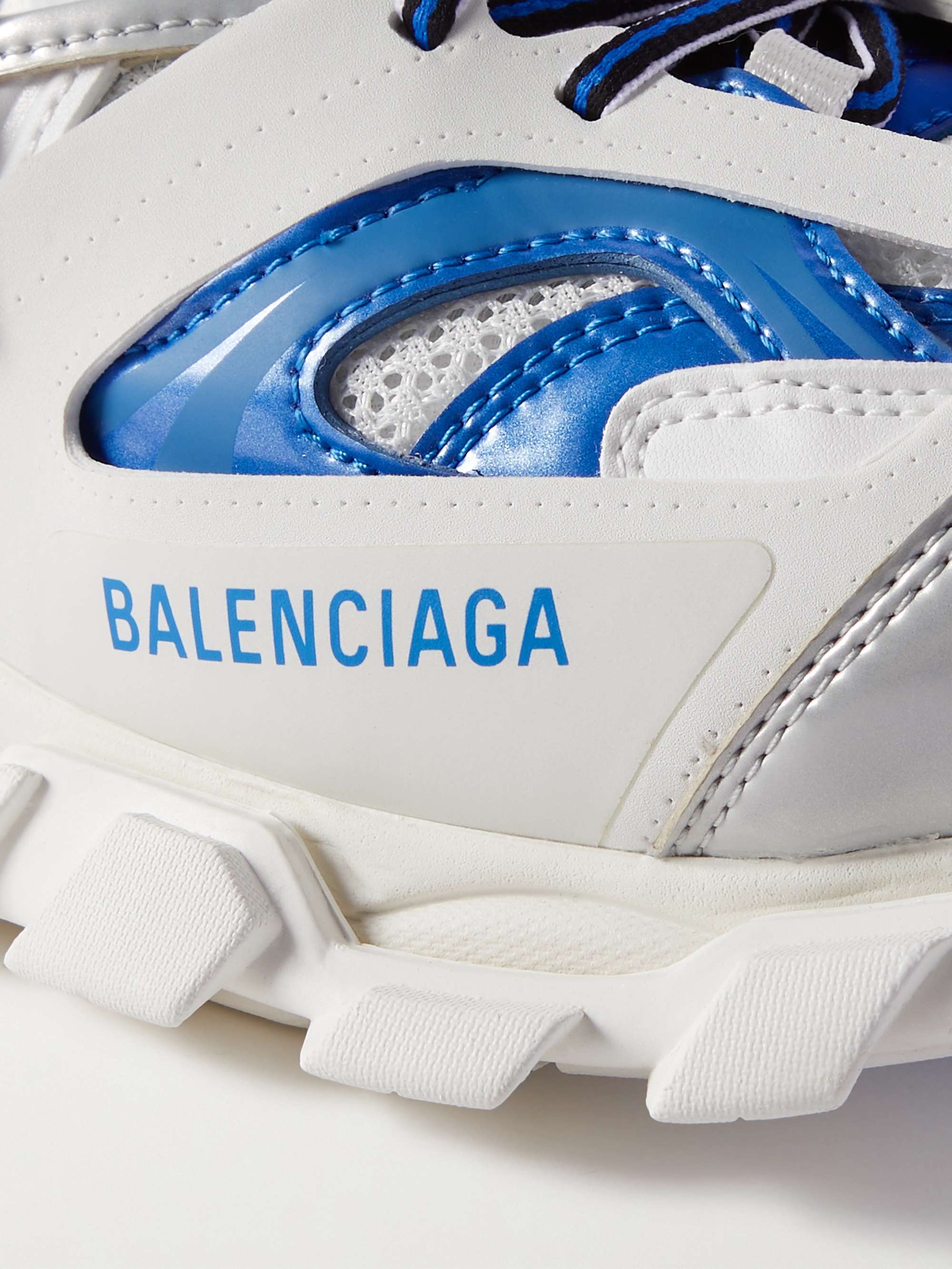 BALENCIAGA Track Nylon, Mesh and Rubber Sneakers