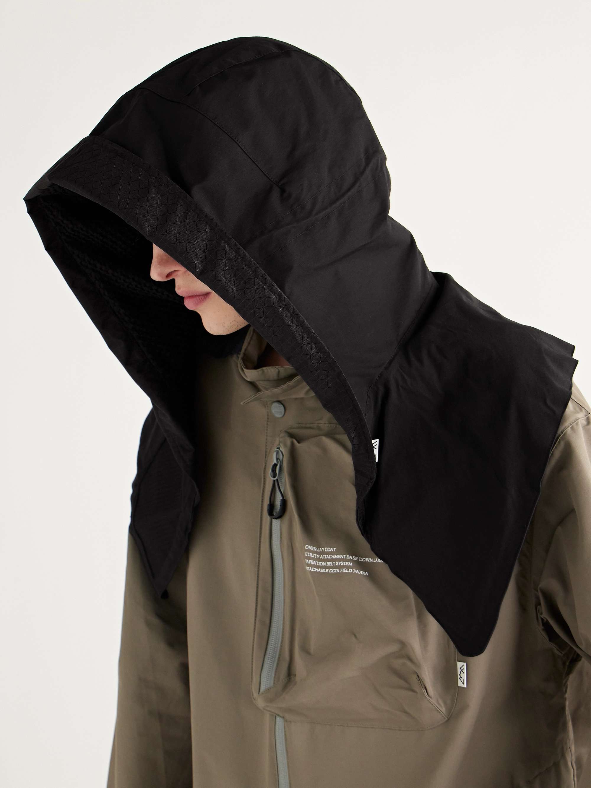 COMFY OUTDOOR GARMENT Shell, Ripstop and Mesh Hood