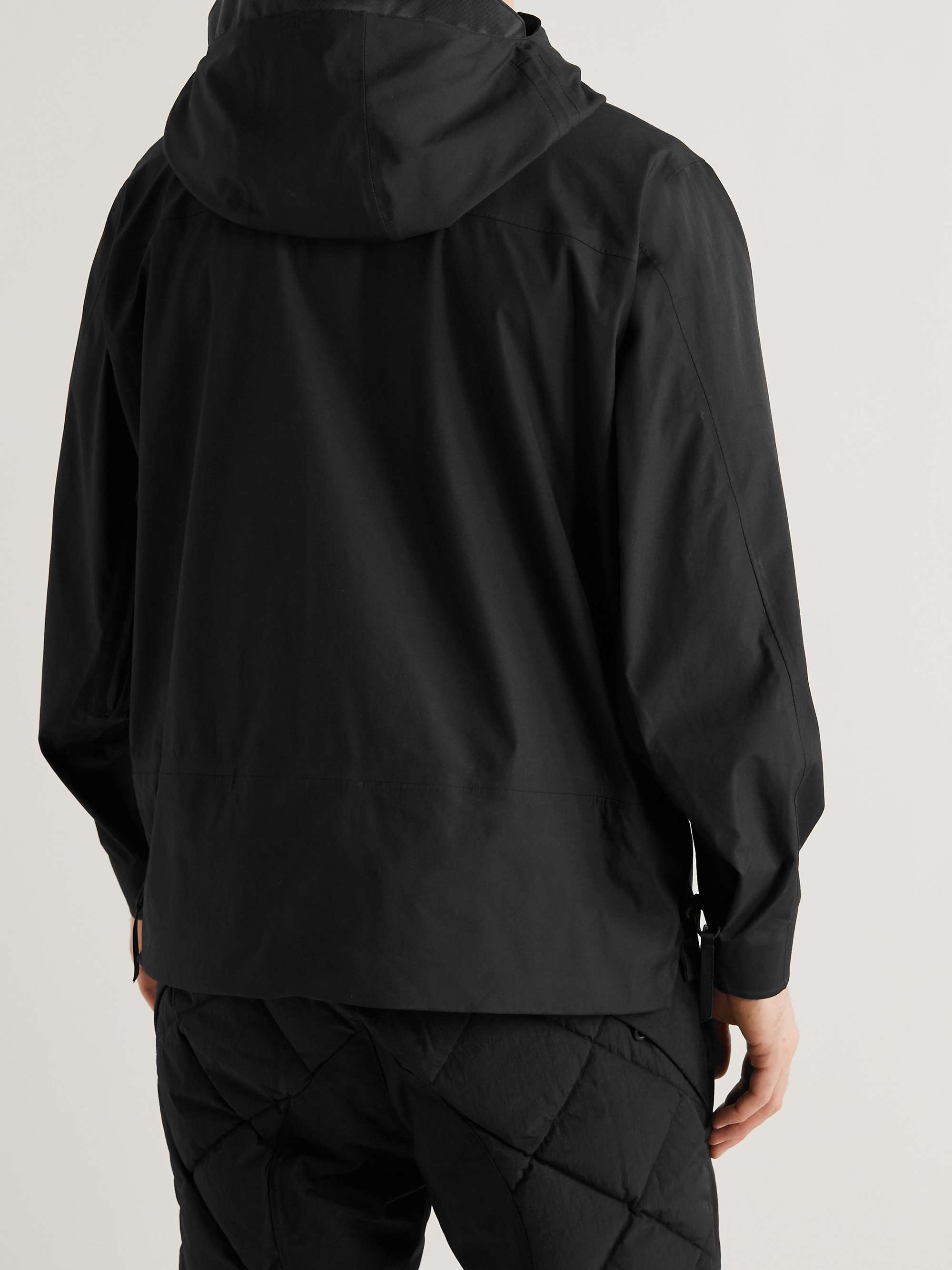 COMFY OUTDOOR GARMENT Waterproof Cotton-Blend Shell Hooded Jacket