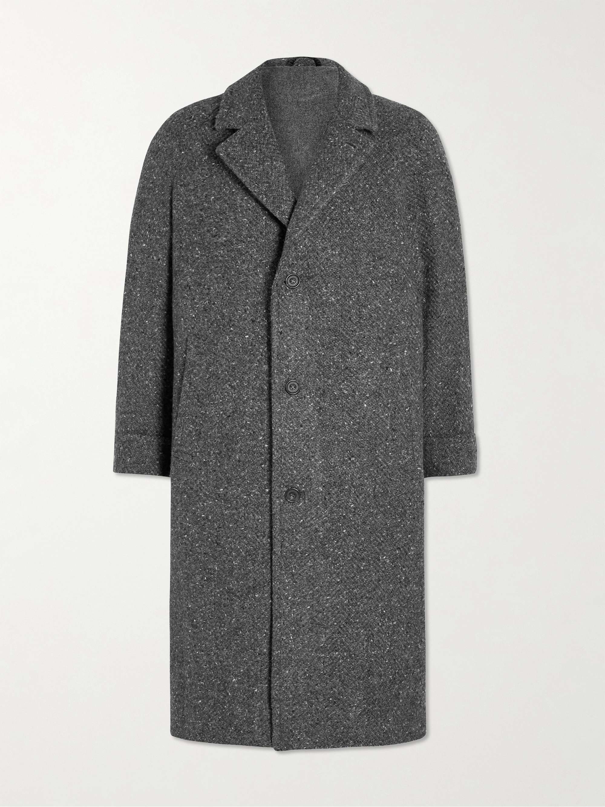 ANDERSON & SHEPPARD Donegal Wool-Tweed Coat