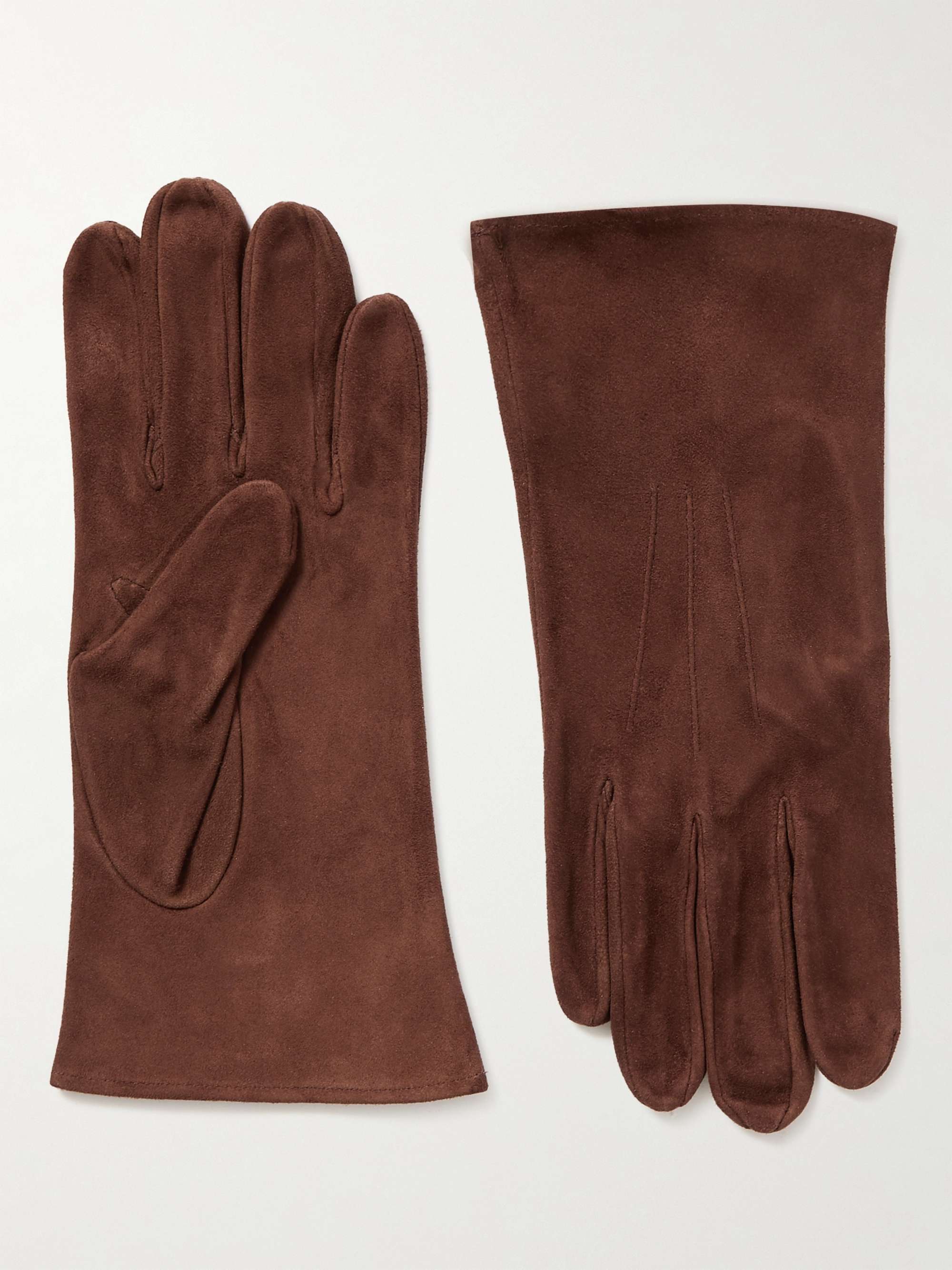 ANDERSON & SHEPPARD Suede Gloves
