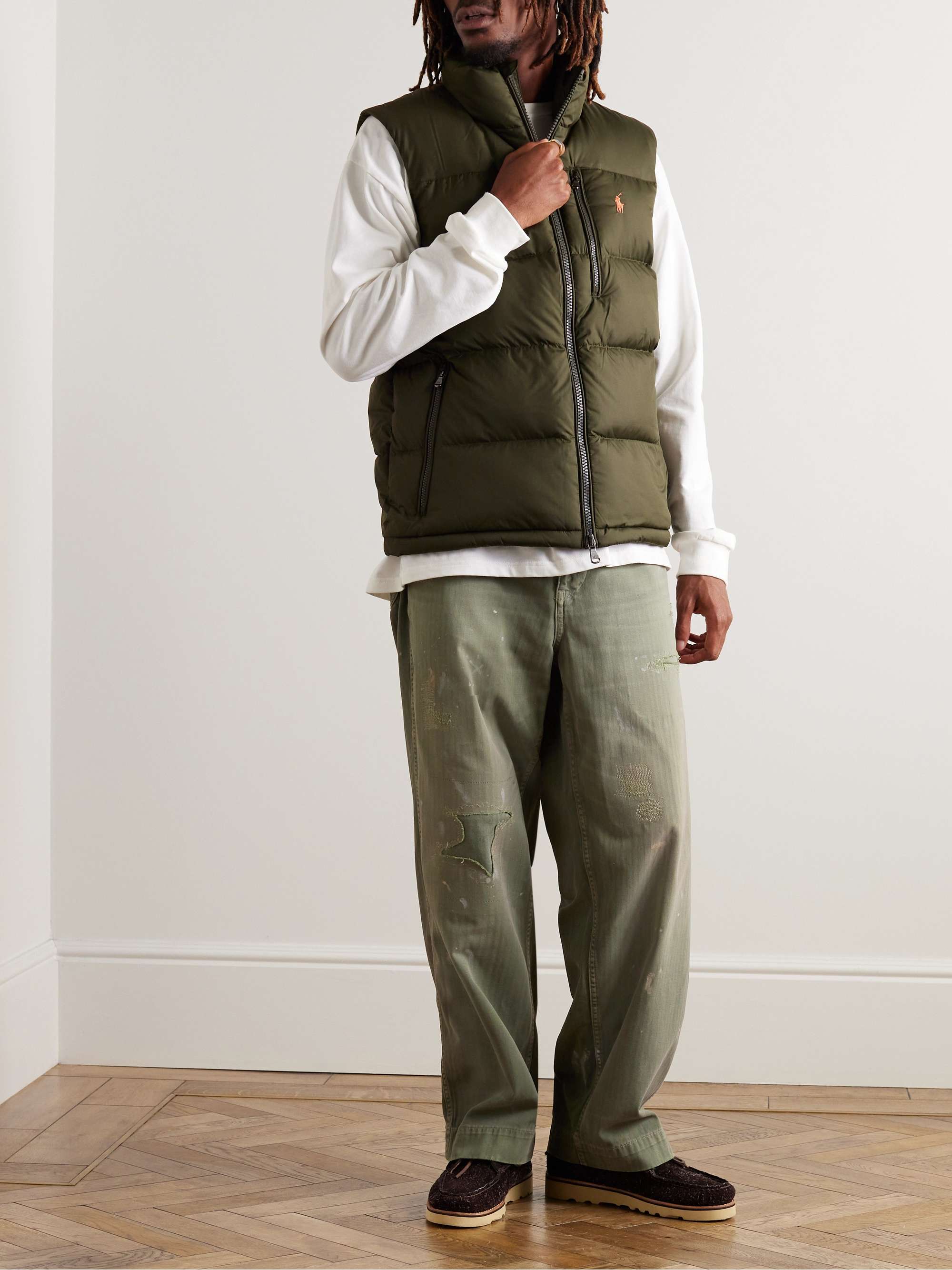 POLO RALPH LAUREN Quilted Recycled Ripstop Down Gilet