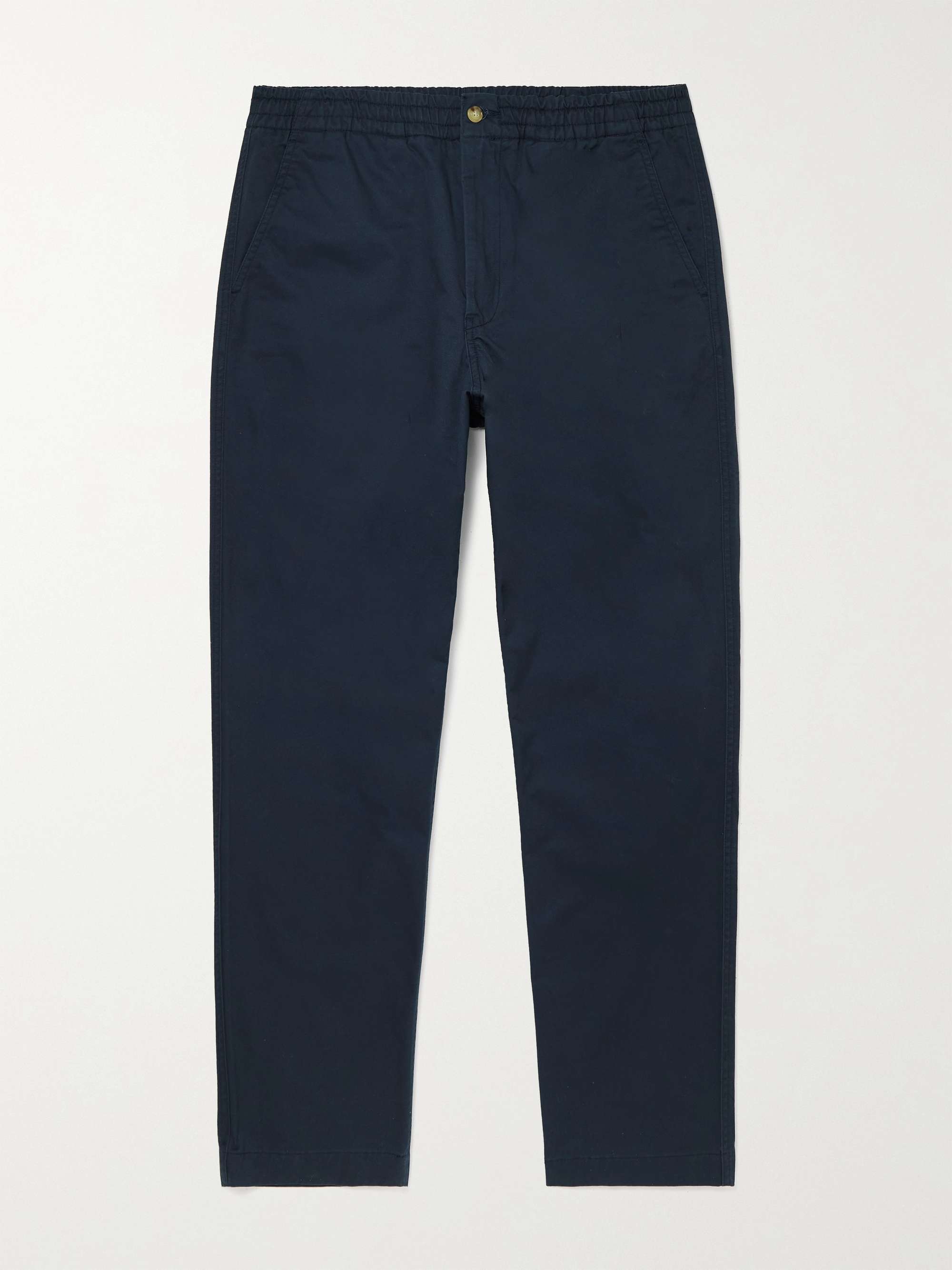 POLO RALPH LAUREN Stretch Cotton-Twill Trousers,Navy