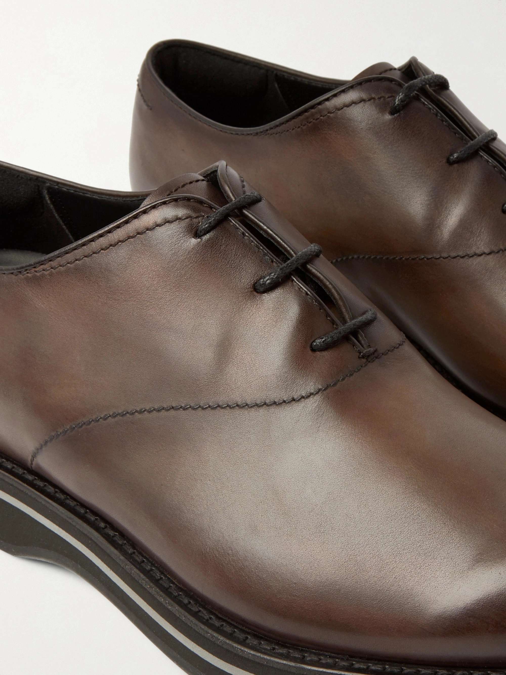 BERLUTI Alessio Padova Venezia Leather Oxford Shoes