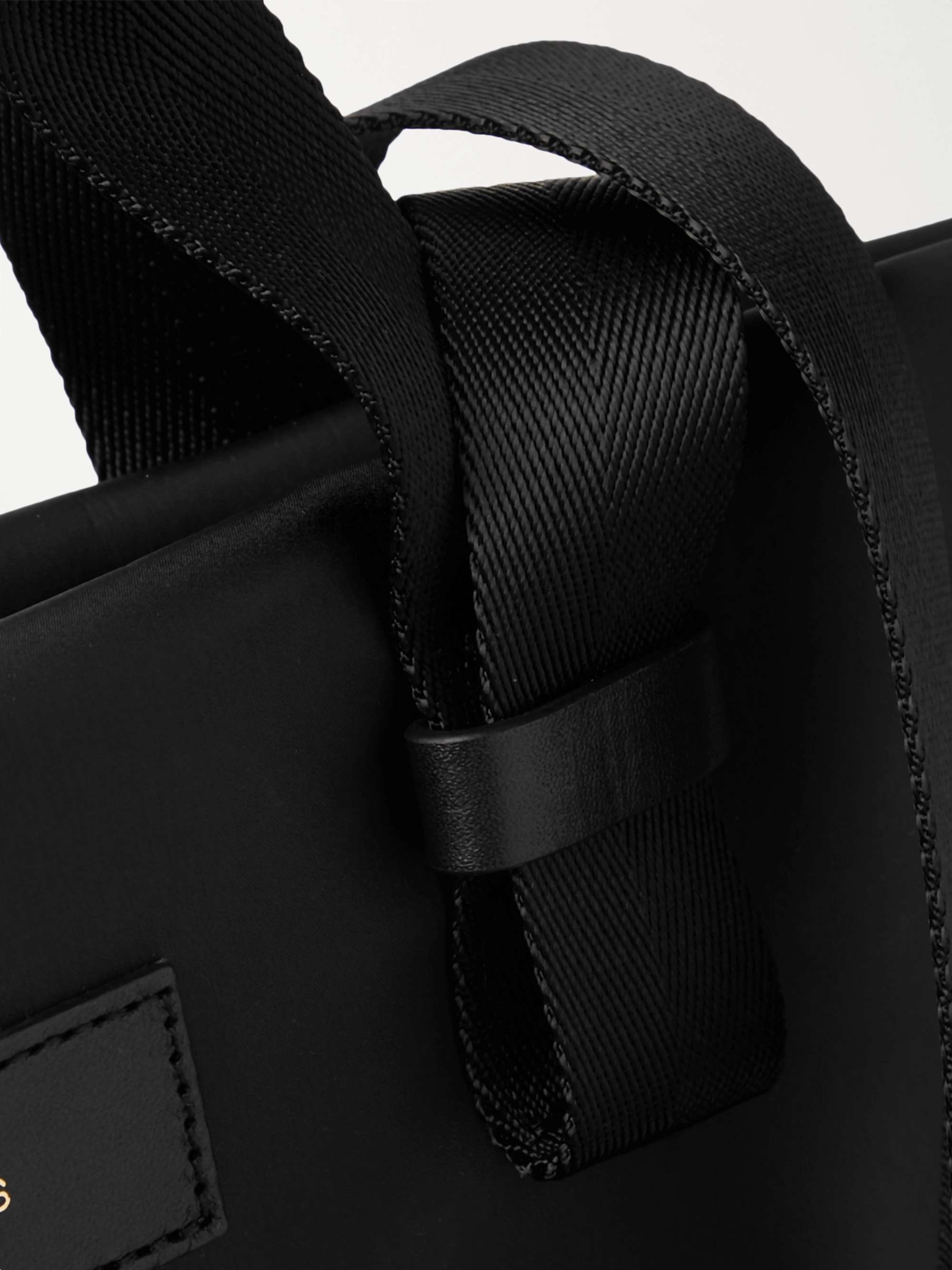 WANT LES ESSENTIELS Dayton Leather-Trimmed Nylon Tote Bag