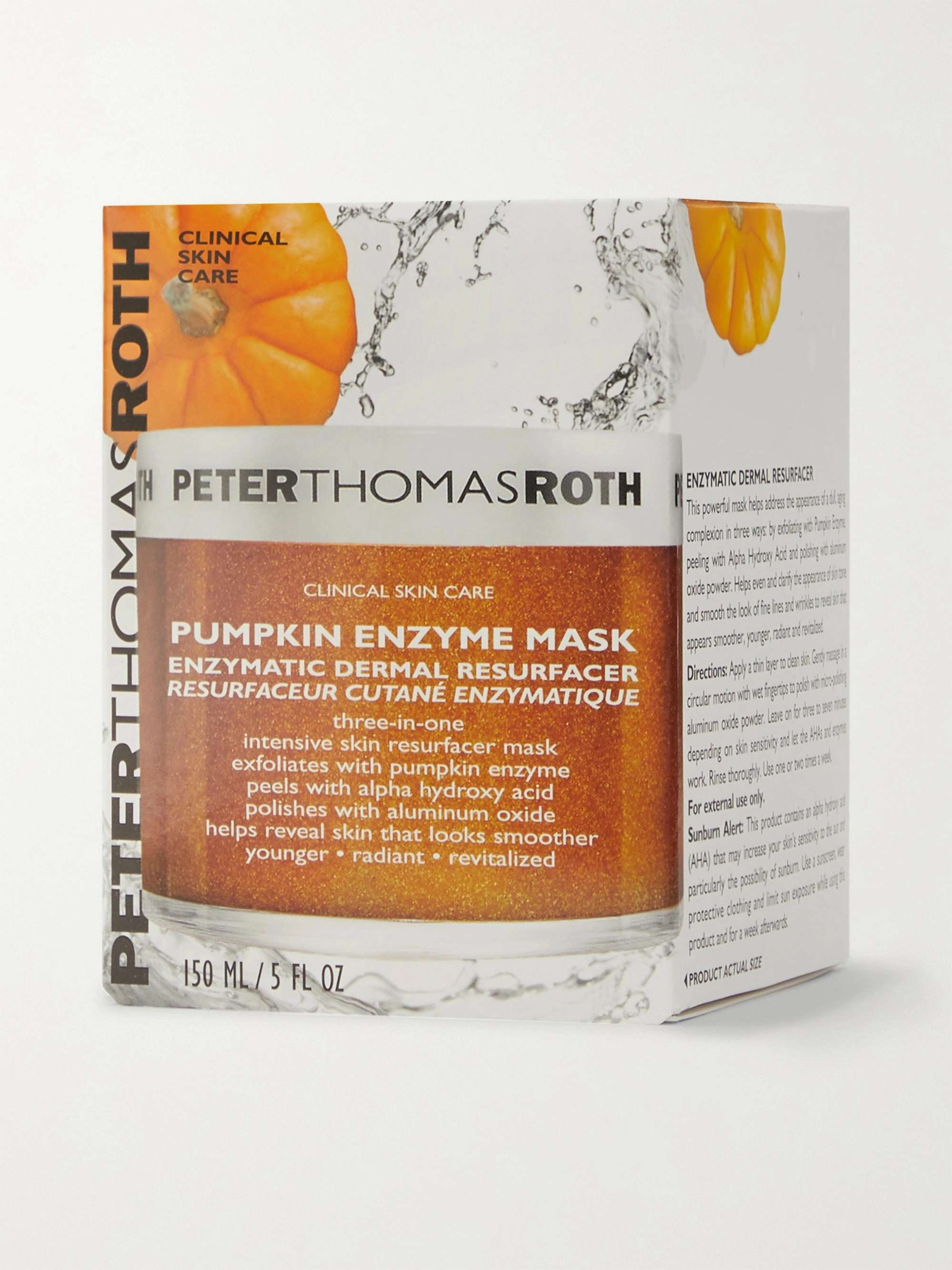 PETER THOMAS ROTH Pumpkin Enzyme Mask Enzymatic Dermal Resurfacer, 150ml